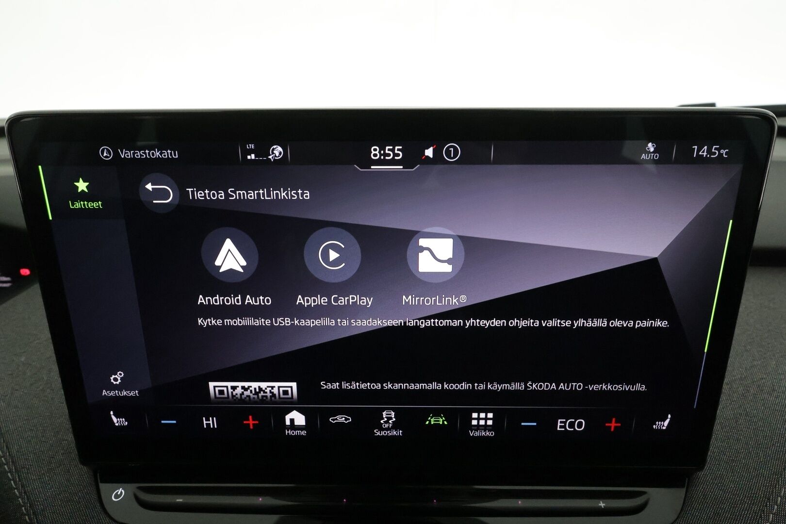 Skoda Enyaq 2022 60 iV *ACC / Matrix-LED / Koukku / Lisälämmitin / P.Kamera / Muistipenkki / Apple&Android / Keyless * - Merkkihuollettu / Akku kuntotarkastettu / Kahdet Renkaat / 2x Lataus - HULLUT AVAJAISHULINAT KORKOTARJOUS 3,29 %