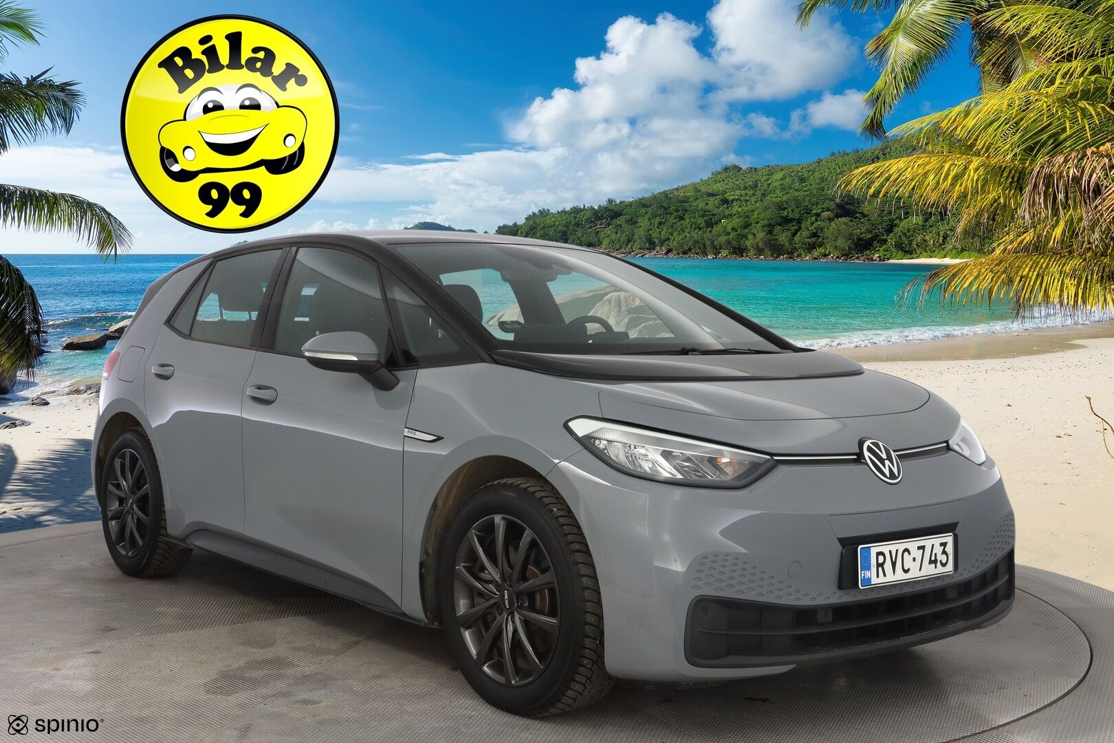 Volkswagen ID.3 2023 Pro Performance Life 150kW, akku 58kWh  * ACC / ILP / Tutkat / HUD * - Merkkihuollettu / Kahdet renkaat aluvantein / SOH 92.9%