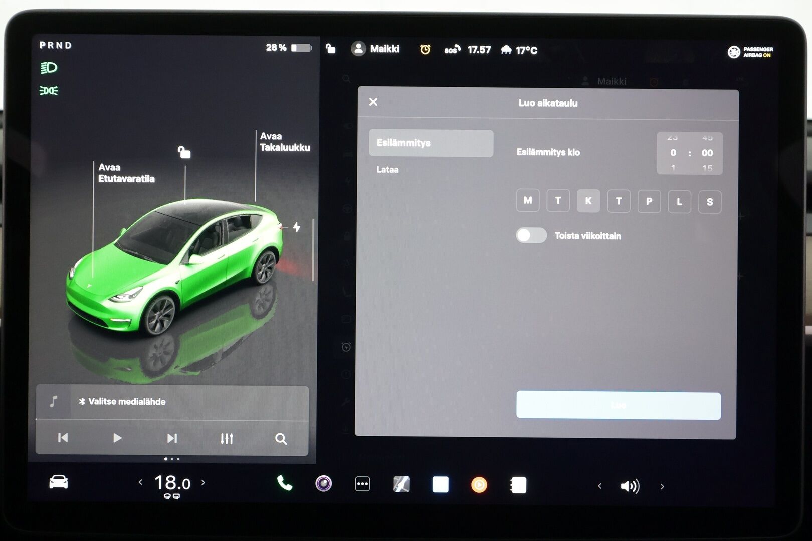 Tesla Model Y 2023 Long Range - | Koukku | ILP | Lasikatto | ACC | Matrix-LED | P.Kamera | Muistipenkki | Premium Audio | Navi | Kaistavahti | Keyless | 1-om Suomi-auto | Kahdet renkaat |