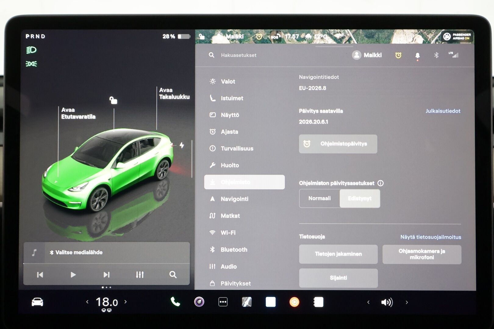 Tesla Model Y 2023 Long Range - | Koukku | ILP | Lasikatto | ACC | Matrix-LED | P.Kamera | Muistipenkki | Premium Audio | Navi | Kaistavahti | Keyless | 1-om Suomi-auto | Kahdet renkaat |