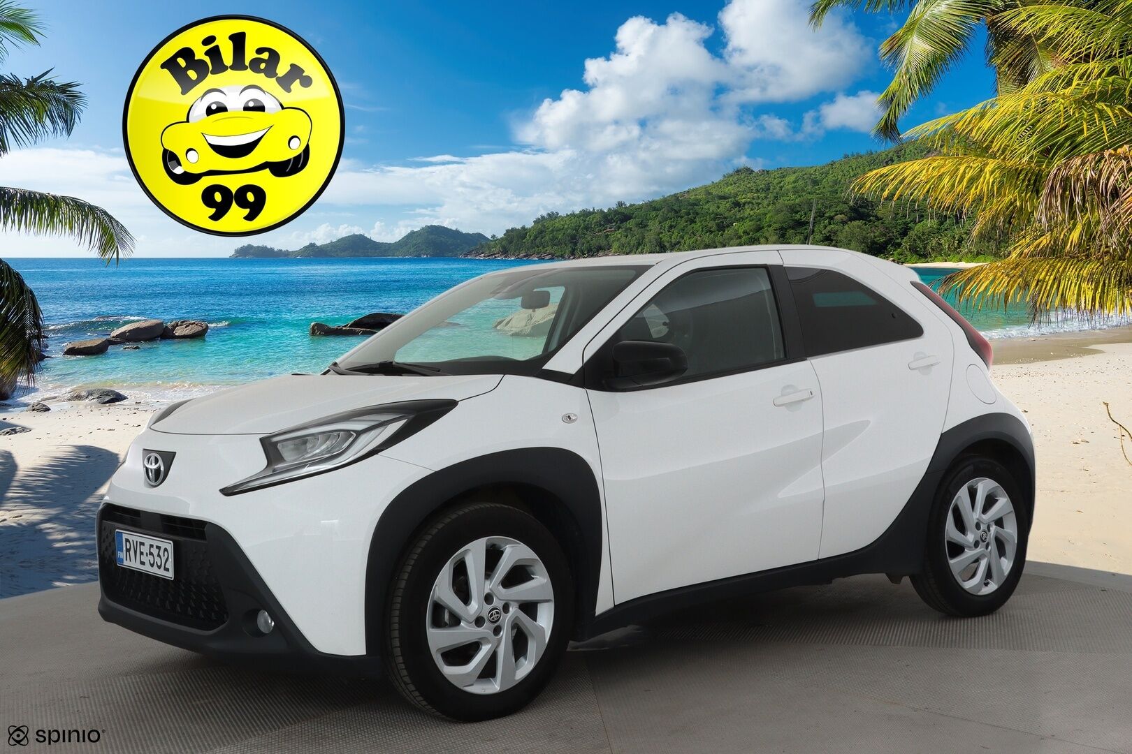 Toyota Aygo X 2023 1,0 VVT-i Play Edition Multidrive S *ACC / P.kamera / LED / Apple&Android* - Suomi-auto / Kahdet renkaat aluvanteilla / Merkkihuollettu - Osta nyt, maksa vasta ensi vuonna