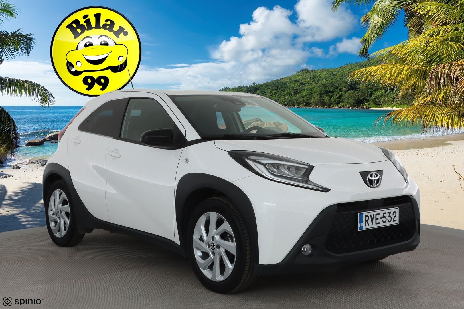 Toyota Aygo X 2023 1,0 VVT-i Play Edition Multidrive S *ACC / P.kamera / LED / Apple&Android* - Suomi-auto / Kahdet renkaat aluvanteilla / Merkkihuollettu - Osta nyt, maksa vasta ensi vuonna