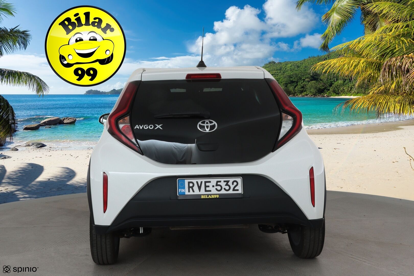 Toyota Aygo X 2023 1,0 VVT-i Play Edition Multidrive S *ACC / P.kamera / LED / Apple&Android* - Suomi-auto / Kahdet renkaat aluvanteilla / Merkkihuollettu