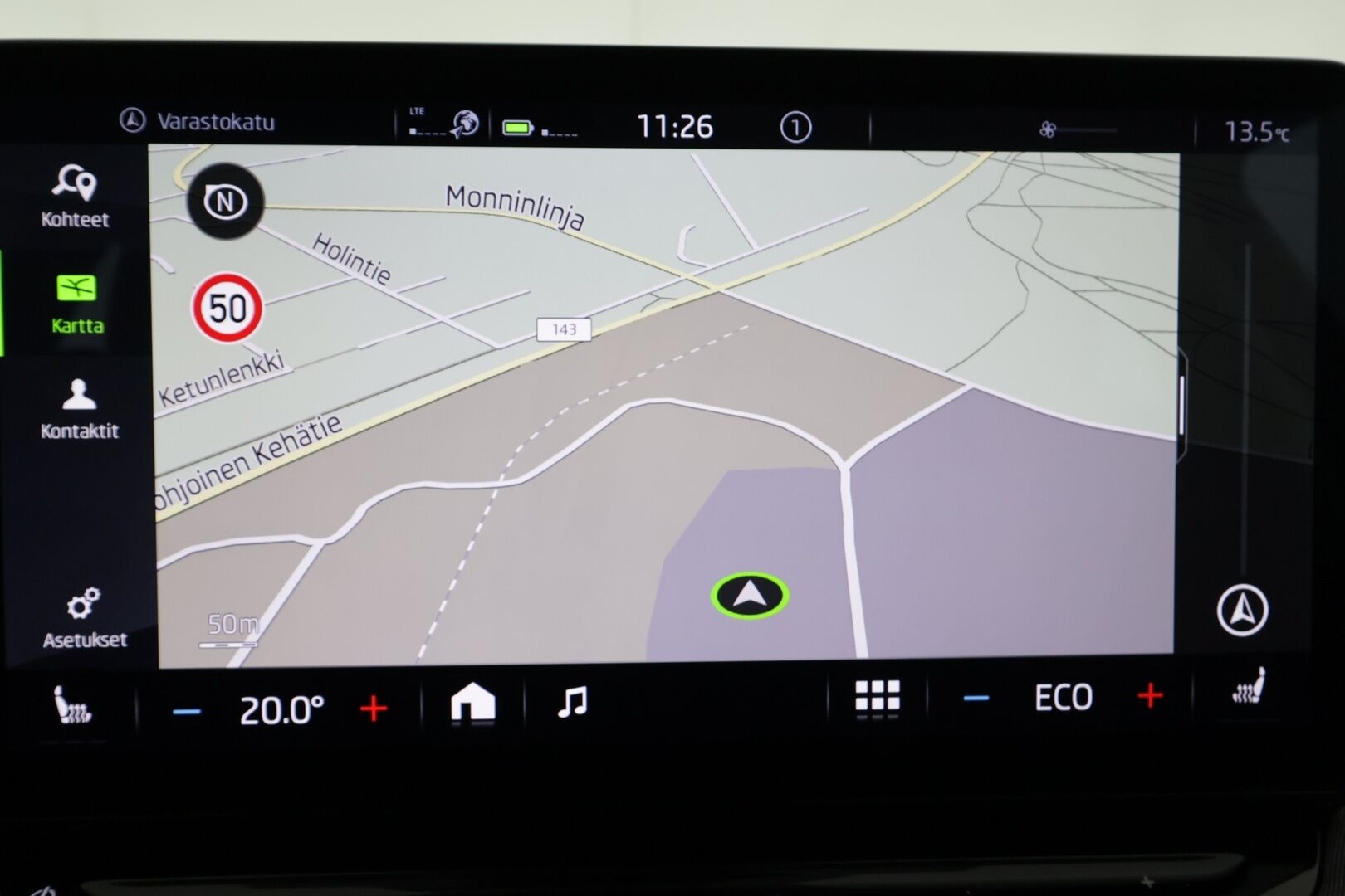 Skoda Enyaq 2023 80x 4x4 iV * ACC / Lisälämmitin / Koukku / P.kamera / Skoda crystal Matrix LED / Keyless / Apple&Android * - Suomi-auto / Kahdet Renkaat