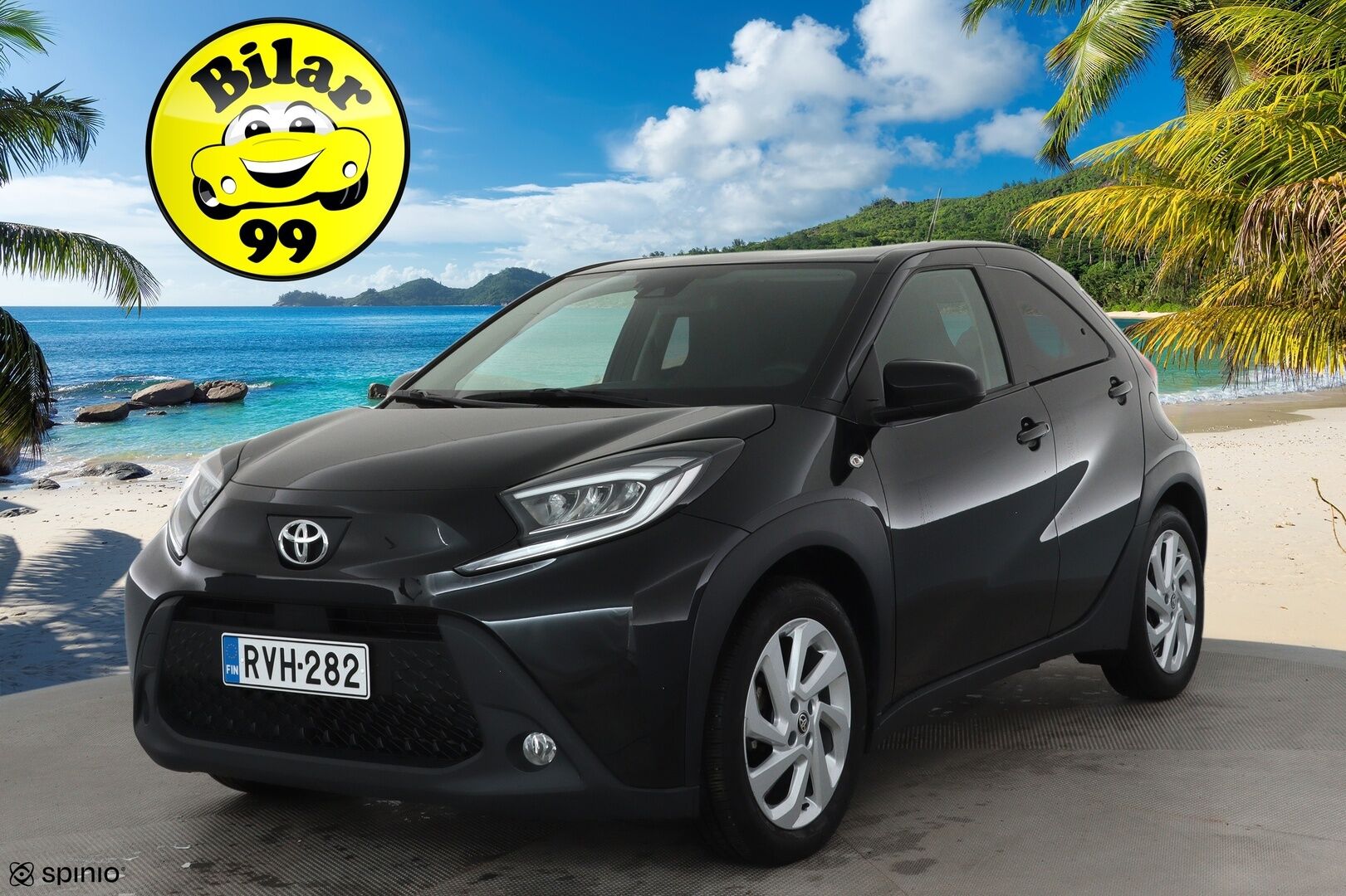 Toyota Aygo X 2023 1,0 VVT-i Play Edition Multidrive S *ACC / P.kamera / LED / Apple&Android* - 1.Om Suomi-auto / Kahdet renkaat aluvanteilla / Merkkihuollettu