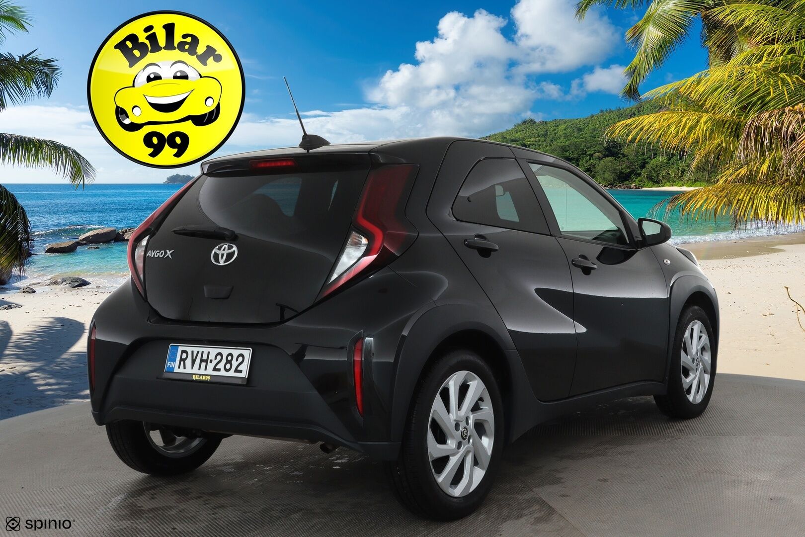 Toyota Aygo X 2023 1,0 VVT-i Play Edition Multidrive S *ACC / P.kamera / LED / Apple&Android* - 1.Om Suomi-auto / Kahdet renkaat aluvanteilla / Merkkihuollettu