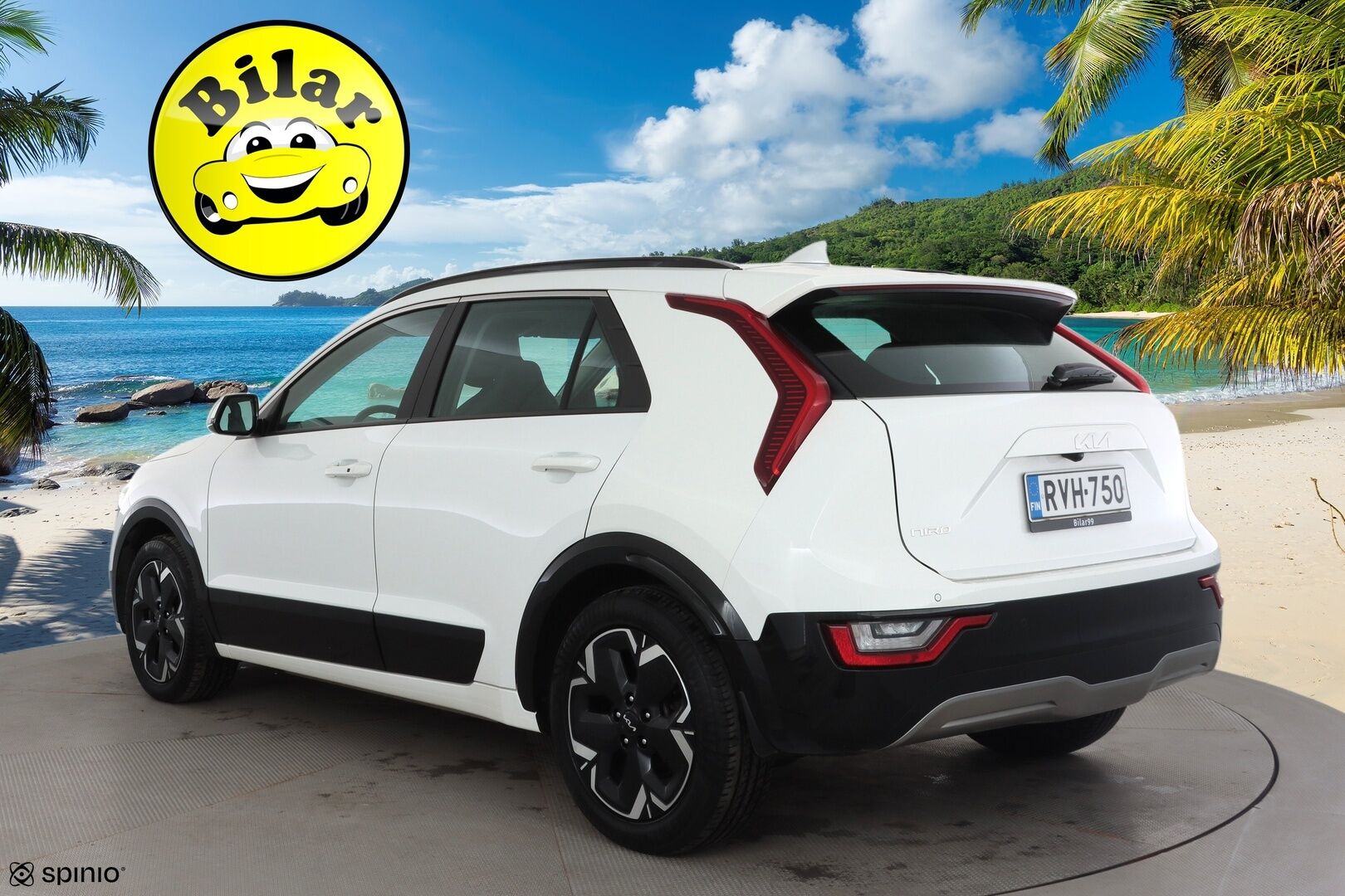 Kia Niro 2023 EX 64,8kWh 204hv Premium - | ILP | ACC | LED | P.Kamera | Sähköpenkki | Kaistavahti | Navi | Keyless | HDA | Apple&Android | Suomi-auto | Merkkihuollot | Kahdet renkaat |