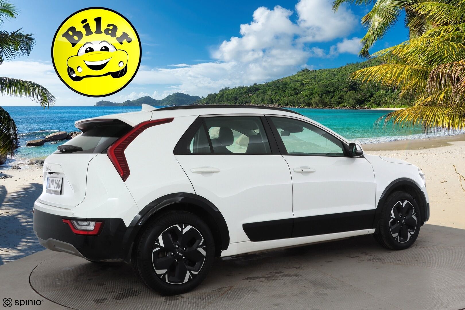 Kia Niro 2023 EX 64,8kWh 204hv Premium - | ILP | ACC | LED | P.Kamera | Sähköpenkki | Kaistavahti | Navi | Keyless | HDA | Apple&Android | Suomi-auto | Merkkihuollot | Kahdet renkaat |