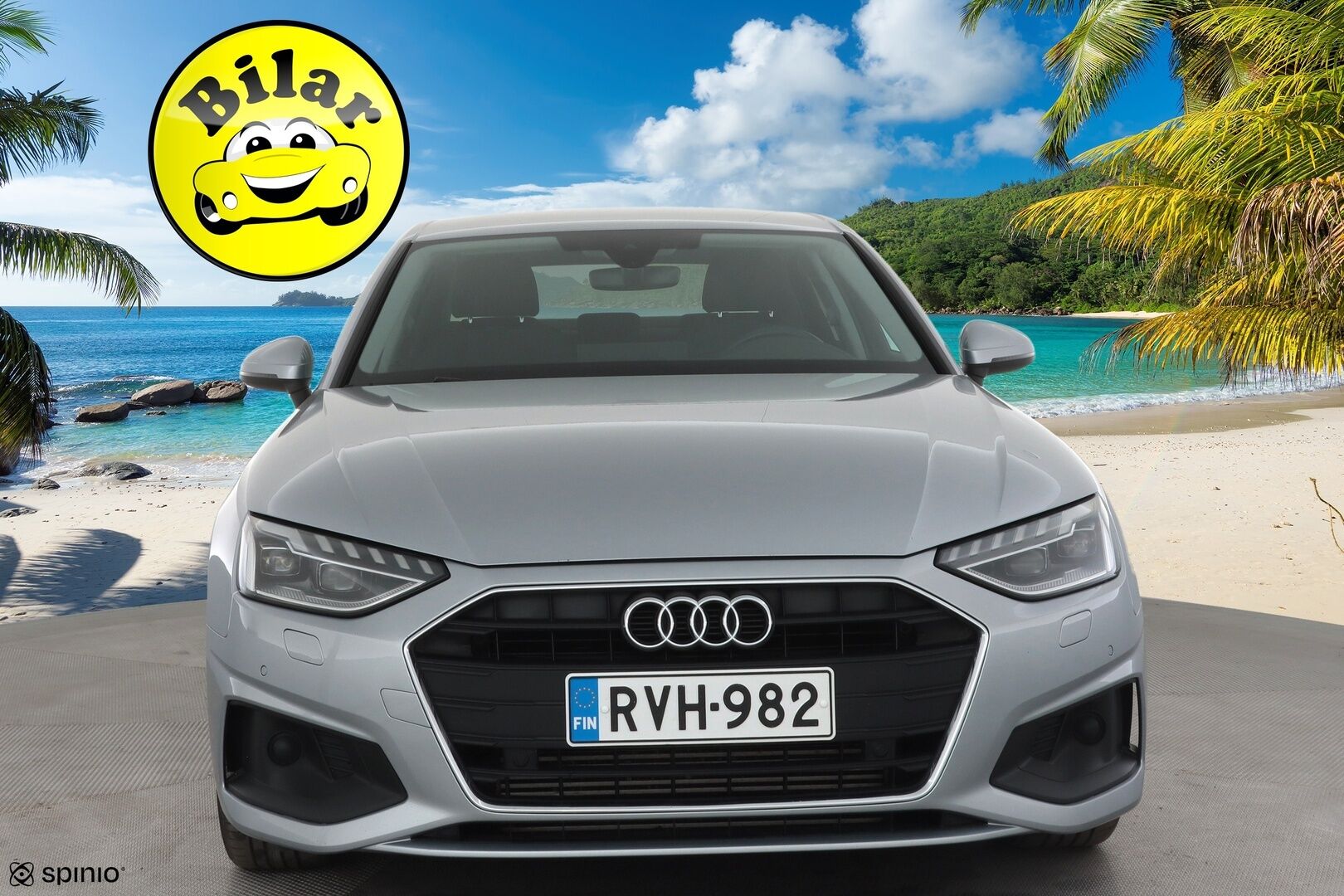 Audi A4 2023 Sedan Progress 35 TFSI 110kW MHEV S tronic - Suomiauto | Webasto | Peruutuskamera | Digital Cockpit | Vetokoukku | Black Optic |  Matrix LED | Huippuvarusteet!