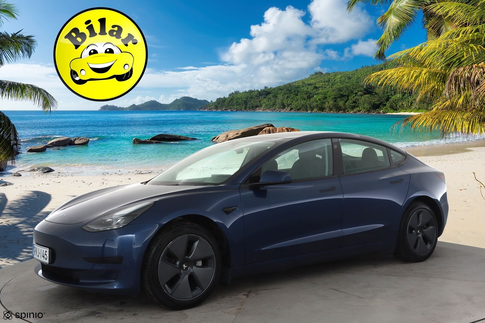 Tesla Model 3 2023 RWD - | ILP | Lasikatto | ACC | Matrix-LED | P.Kamera | Muistipenkki | Premium Speakers | Navi | Kaistavahti | Keyless | 1-om Suomi-auto | 2x Latauskaapelit | Kahdet renkaat |