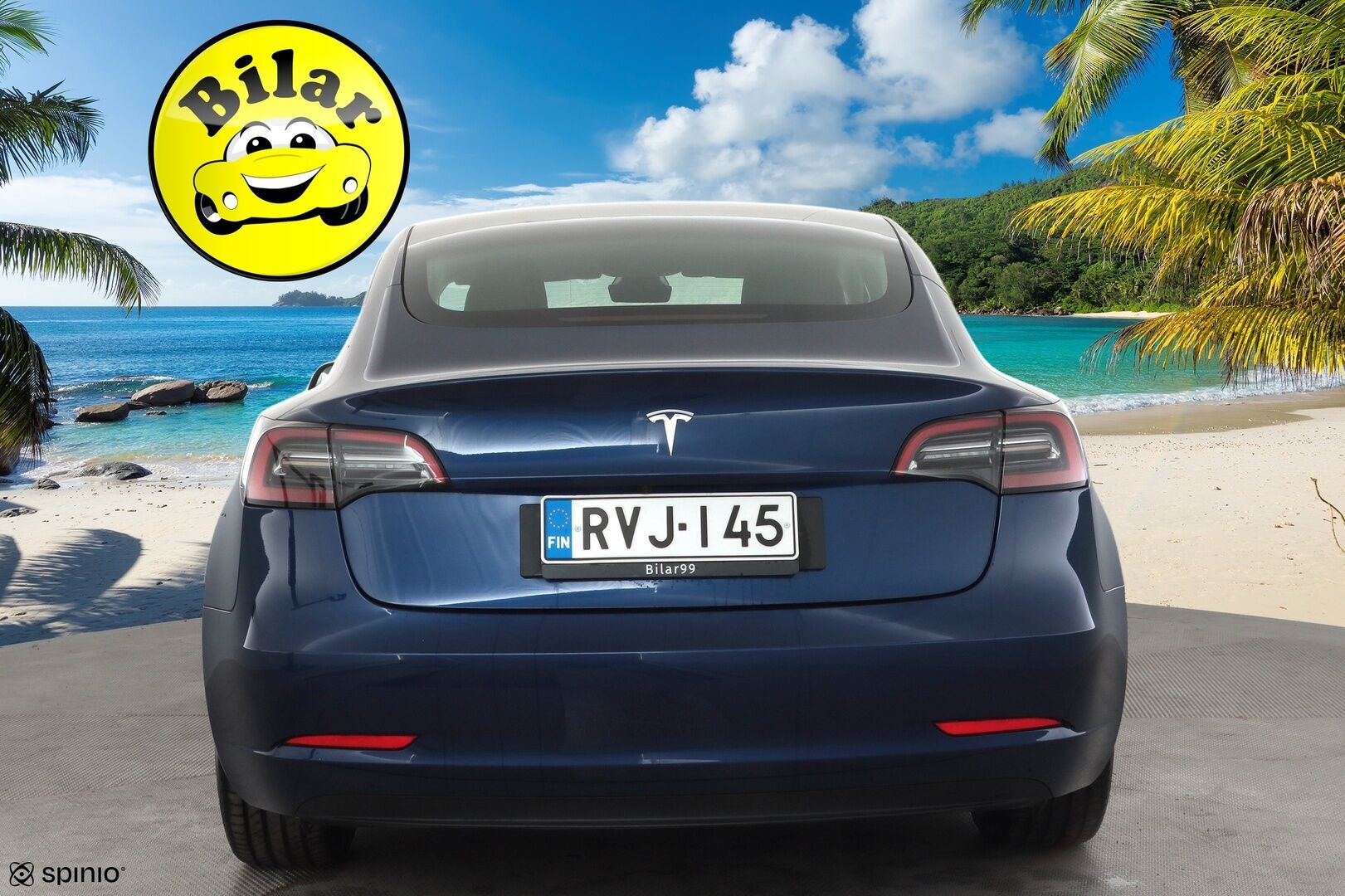 Tesla Model 3 2023 RWD - | ILP | Lasikatto | ACC | Matrix-LED | P.Kamera | Muistipenkki | Premium Speakers | Navi | Kaistavahti | Keyless | 1-om Suomi-auto | 2x Latauskaapelit | Kahdet renkaat |