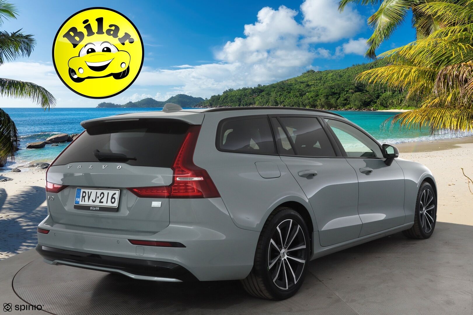 Volvo V60 2024 T6 AWD Long Range Plus Dark aut - ACC | P.kamera | Full-LED | Muistipenkit | High Performance audio | Keyless | Apple&Android | 1.Om Suomi-auto | Kahdet Renkaat |