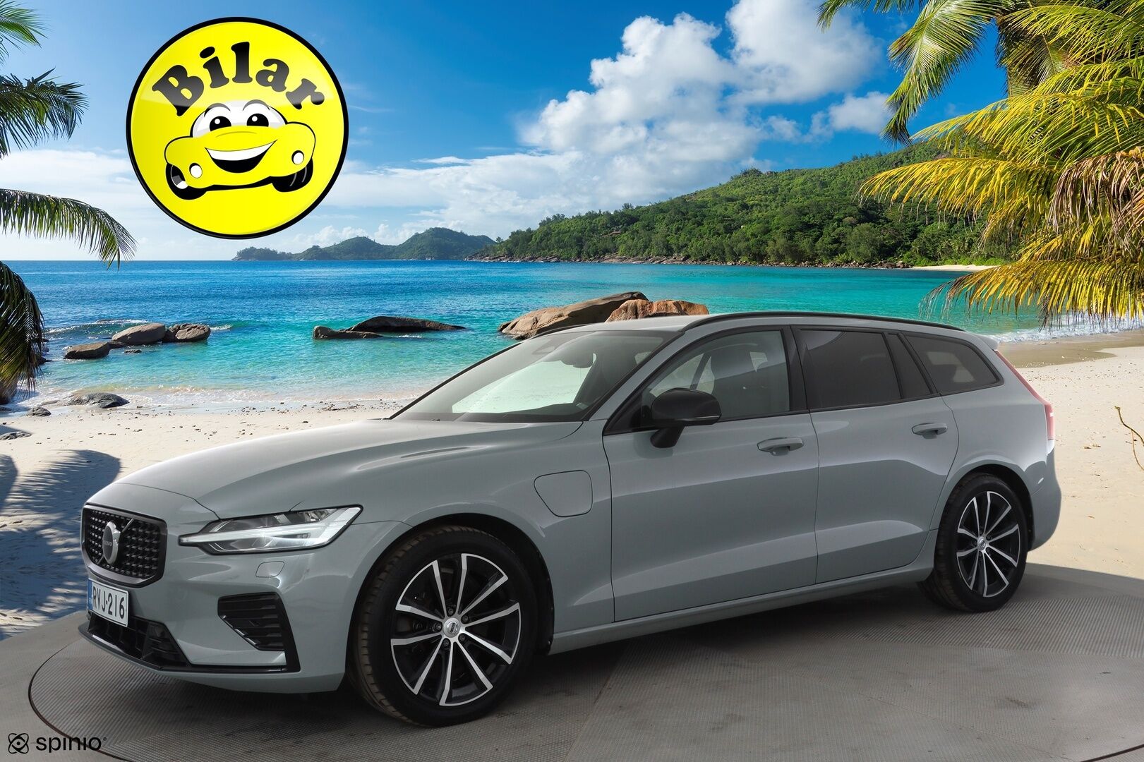 Volvo V60 2024 T6 AWD Long Range Plus Dark aut - ACC | P.kamera | Full-LED | Muistipenkit | High Performance audio | Keyless | Apple&Android | 1.Om Suomi-auto | Kahdet Renkaat |