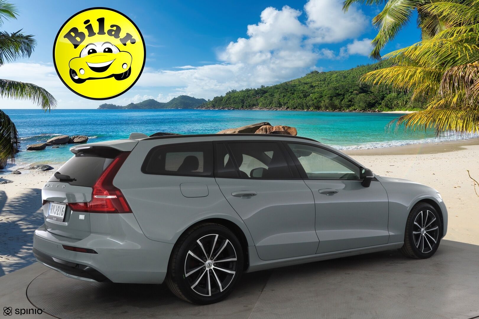 Volvo V60 2024 T6 AWD Long Range Plus Dark aut - ACC | P.kamera | Full-LED | Muistipenkit | High Performance audio | Keyless | Apple&Android | 1.Om Suomi-auto | Kahdet Renkaat |