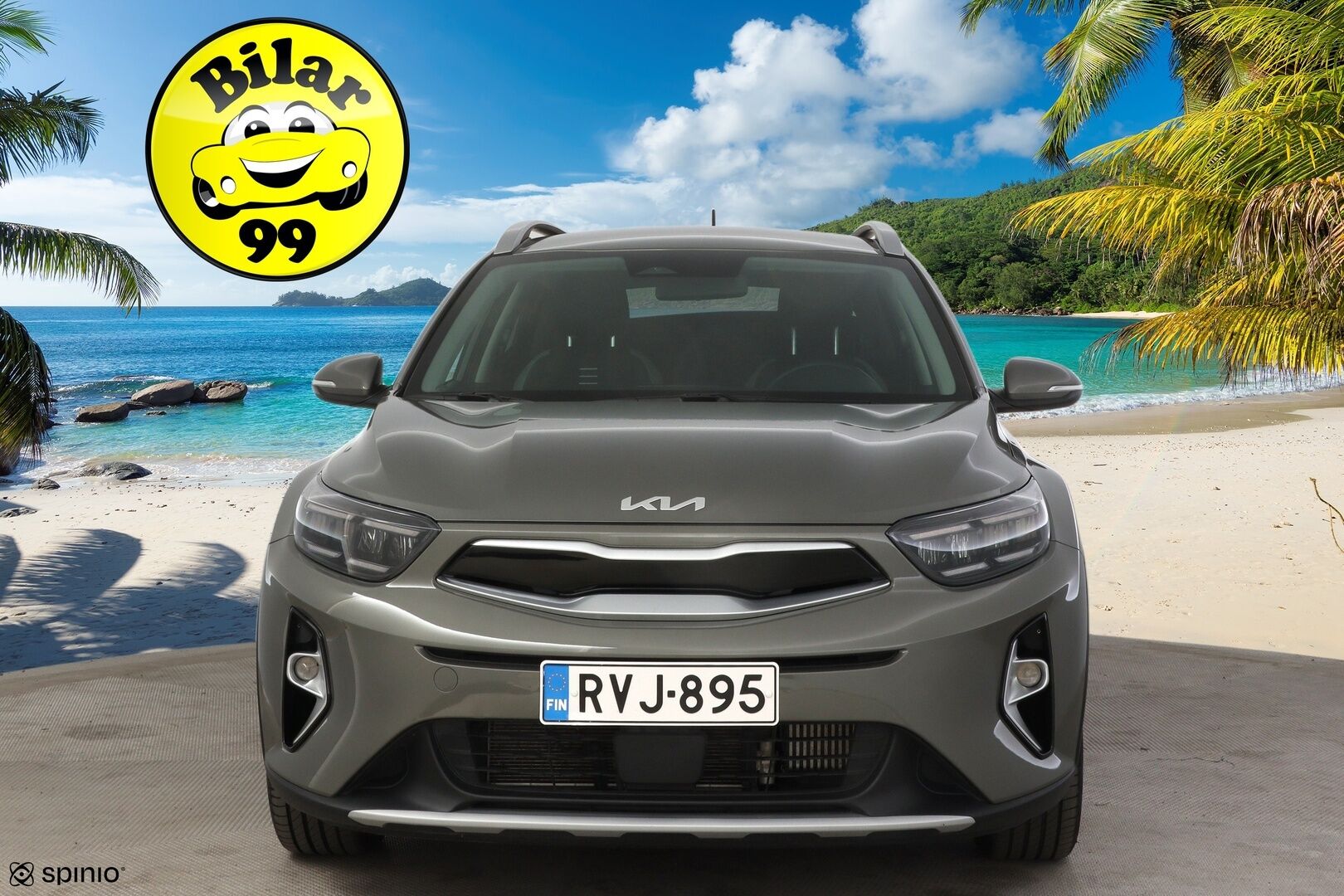 Kia Stonic 2023 1,0 T-GDI 100hv EX DCT Premium Gray * Vakkari / P-kamera / Tutkat takana / Ratinlämmitin / AppleCarPlay * - * 1.om Suomi-auto / Kahdet merkkirenkaat alumiinivanteilla! *