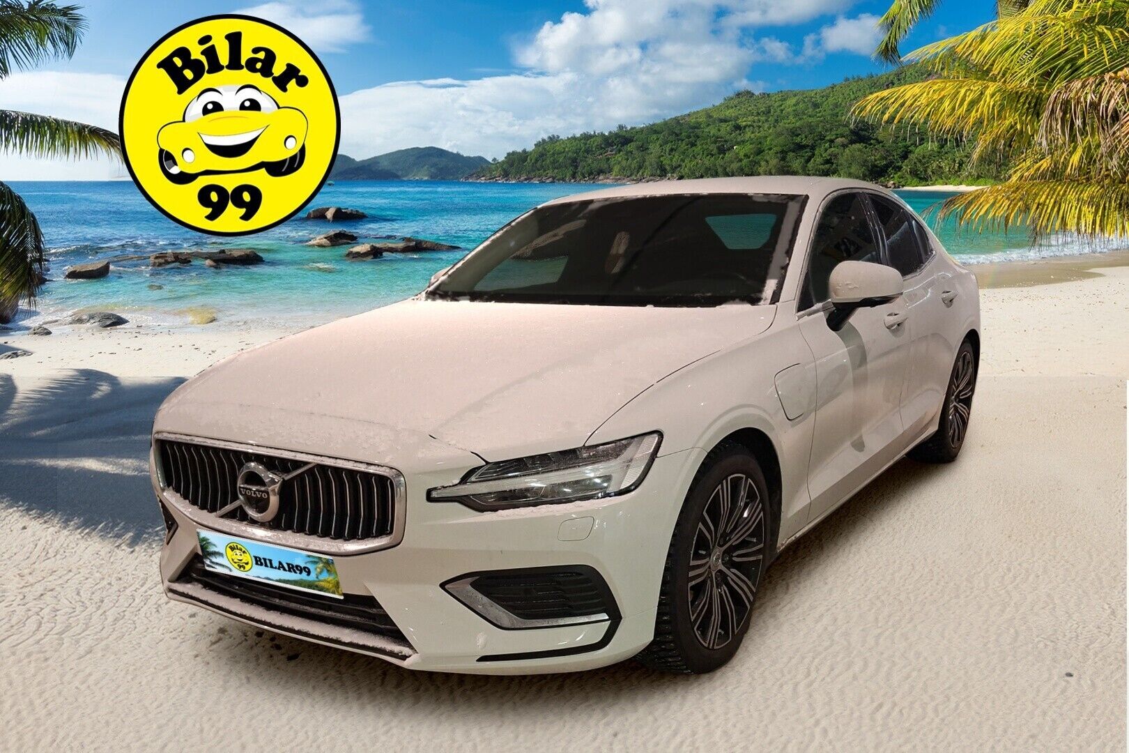 Volvo S60 2020 T6 TwE AWD Inscription Plug-in *ACC / HUD / Webasto / BLIS / Hierovat istuimet / Koukku* - Merkkihuollettu / Kahdet Volvon alumiinivanteet