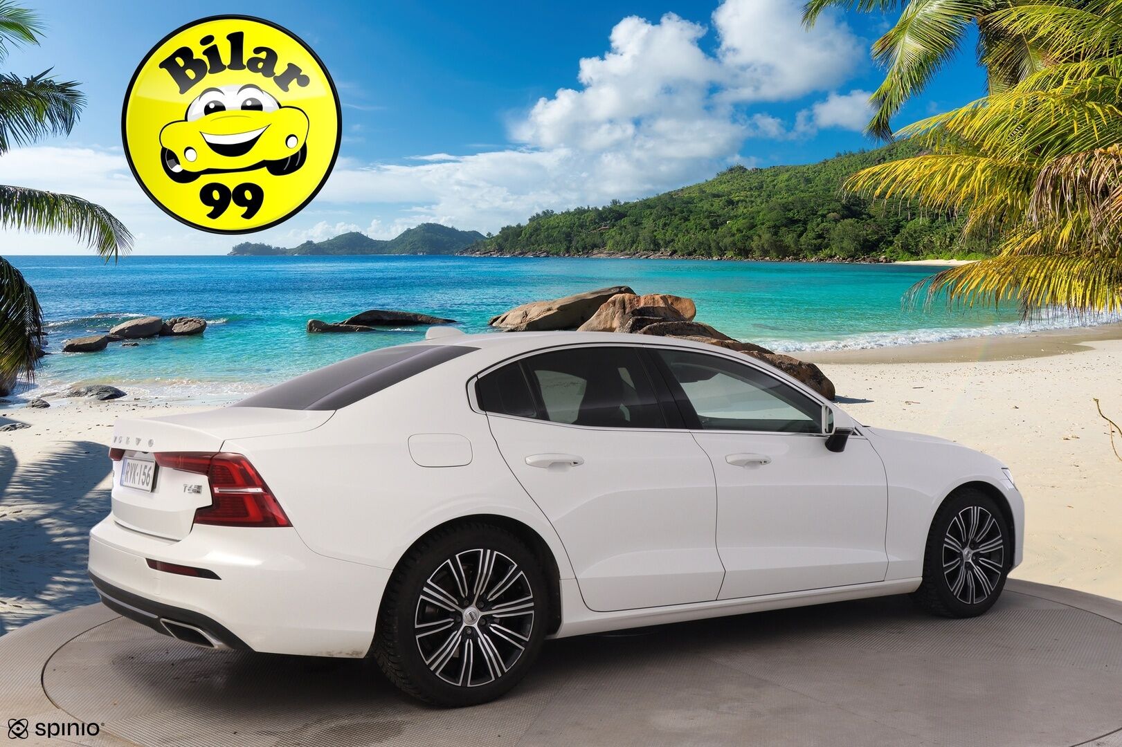 Volvo S60 2020 T6 TwE AWD Inscription Plug-in *ACC / HUD / Webasto / BLIS / Hierovat istuimet / Koukku* - Merkkihuollettu / Kahdet Volvon alumiinivanteet