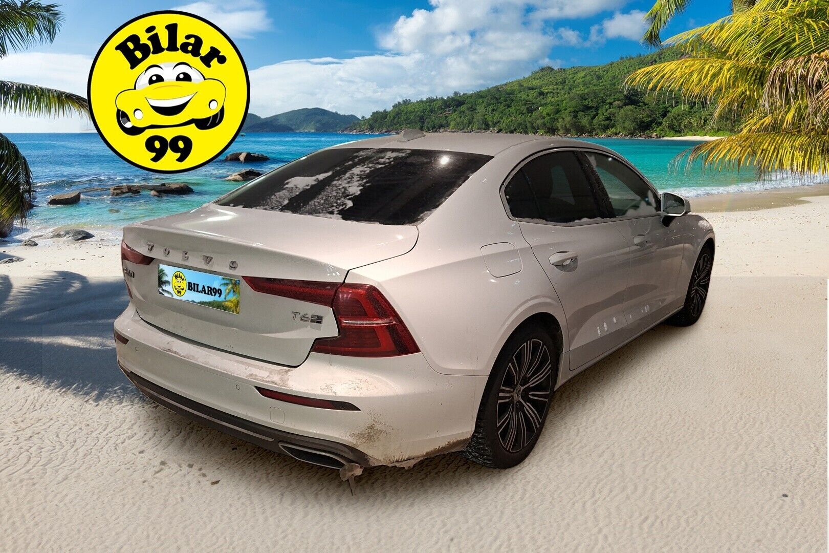 Volvo S60 2020 T6 TwE AWD Inscription Plug-in *ACC / HUD / Webasto / BLIS / Hierovat istuimet / Koukku* - Merkkihuollettu / Kahdet Volvon alumiinivanteet