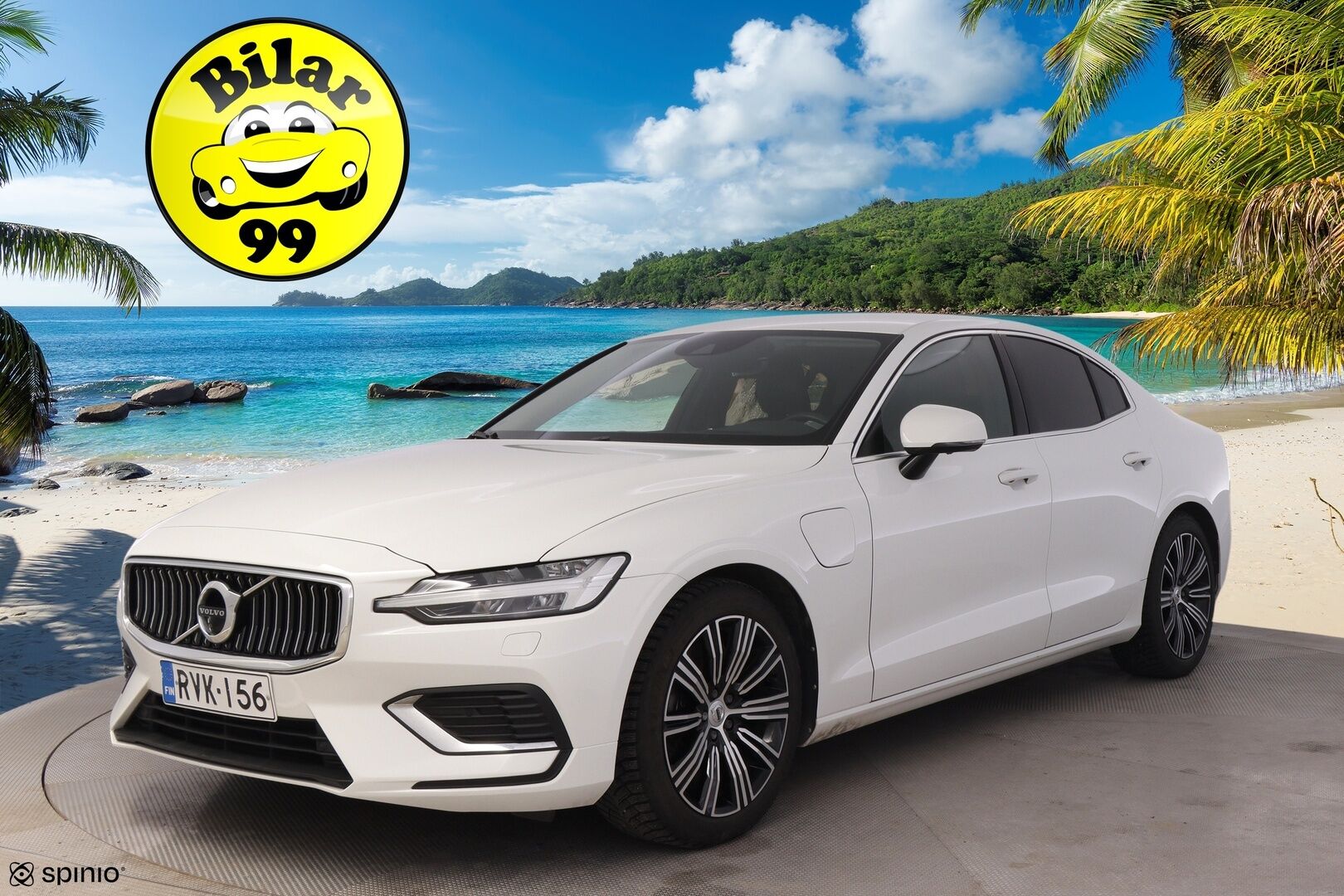 Volvo S60 2020 T6 TwE AWD Inscription Plug-in *ACC / HUD / Webasto / BLIS / Hierovat istuimet / Koukku / Kamera* - Merkkihuollettu / Kahdet Volvon alumiinivanteet