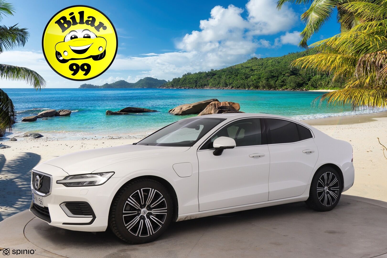 Volvo S60 2020 T6 TwE AWD Inscription Plug-in *ACC / HUD / Webasto / BLIS / Hierovat istuimet / Koukku / Kamera* - Merkkihuollettu / Kahdet Volvon alumiinivanteet