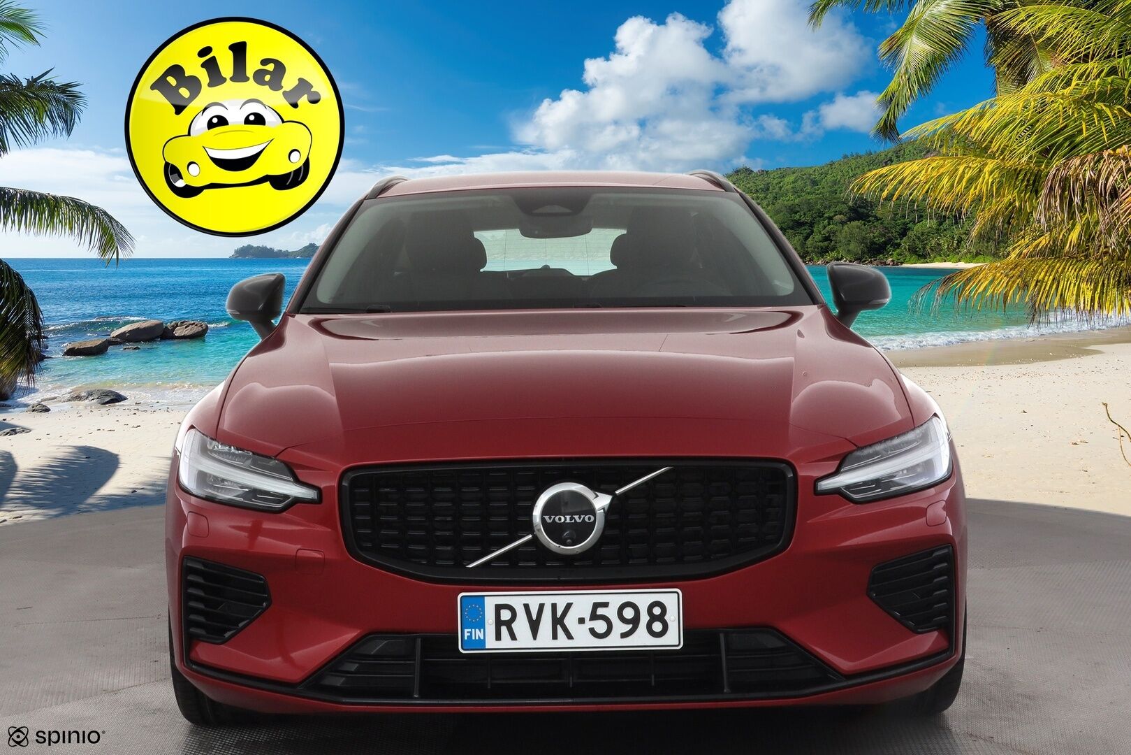Volvo V60 2024 T6 AWD Long Range Plus Dark aut - | Koukku | ACC | 360 | Full-LED | Sporttinahat Muistilla | Lisälämmitin | Kaistavahti | Navi | Keyless | 2x Latauskaapelit | 1-om Suomi-auto | Kahdet renkaat | 