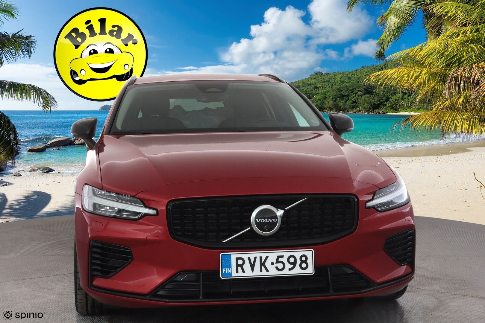 Volvo V60 2024 T6 AWD Long Range Plus Dark aut - | Koukku | ACC | 360 | Full-LED | Sporttinahat Muistilla | Lisälämmitin | Kaistavahti | Navi | Keyless | 2x Latauskaapelit | 1-om Suomi-auto | Kahdet renkaat | 