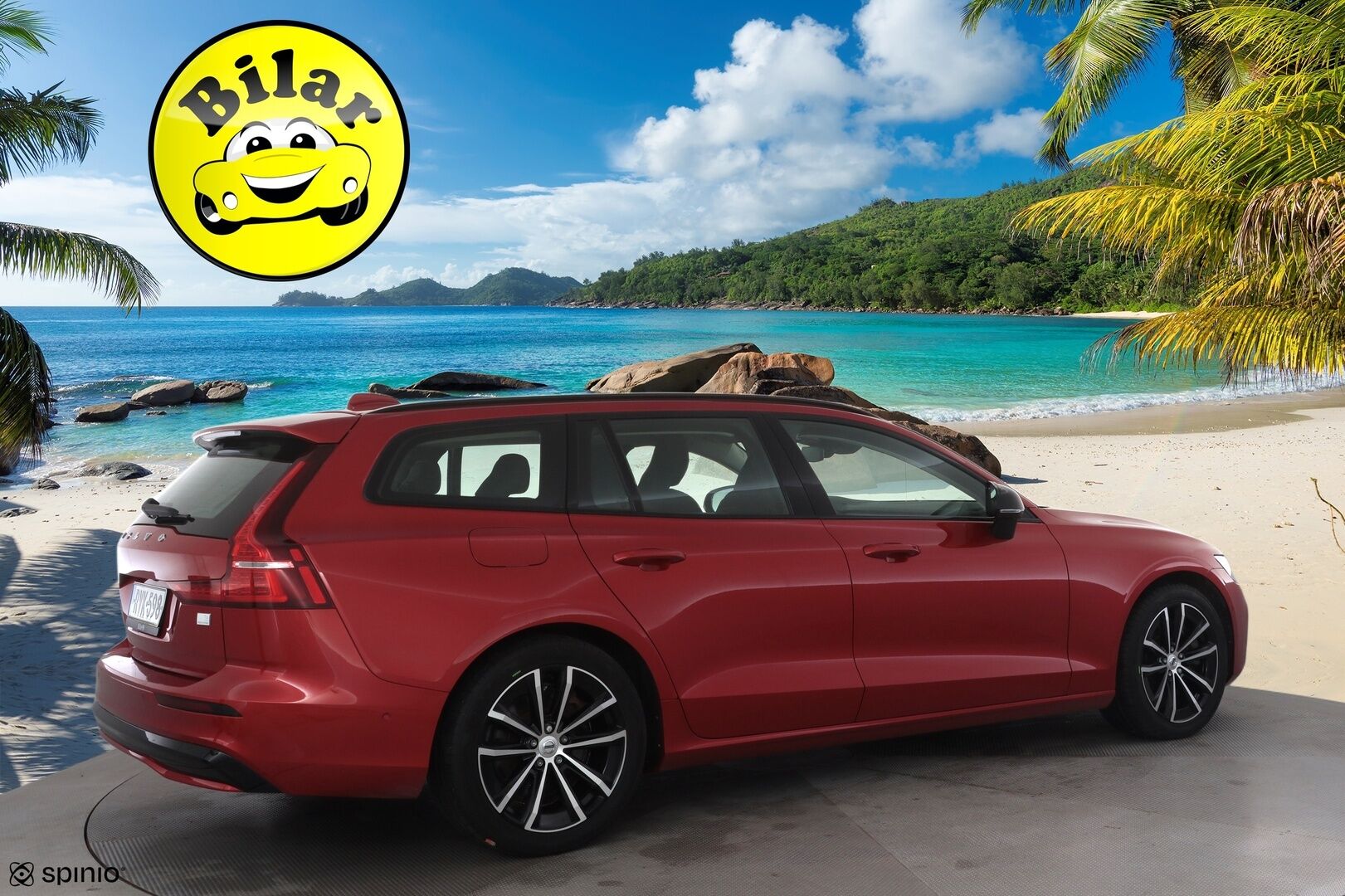 Volvo V60 2024 T6 AWD Long Range Plus Dark aut - | Koukku | ACC | 360 | Full-LED | Sporttinahat Muistilla | Lisälämmitin | Kaistavahti | Navi | Keyless | 2x Latauskaapelit | 1-om Suomi-auto | Kahdet renkaat | 
