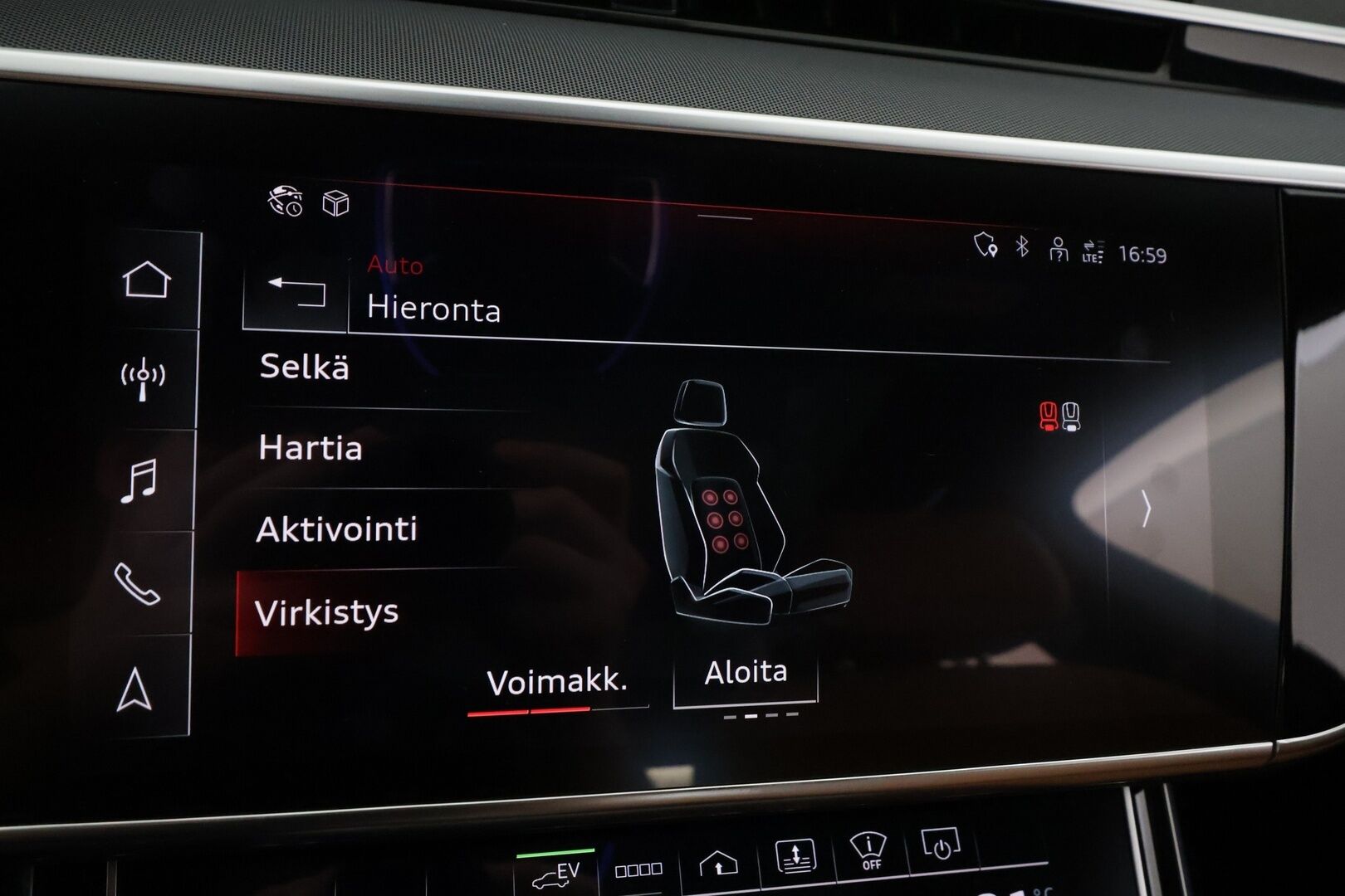 Audi A8 2023 Sedan Lang 60 TFSI e quattro tiptronic - | Nelipyöräohjaus | Imuovet | B&O Advanced 3D | ACC | Night vision | HD Matrix | Ilm. muistipenkit takana hieronnalla | Comfort penkki hieronnalla | Takanäytöt | HUD | 360° | Merkkihuollettu | ALV | 