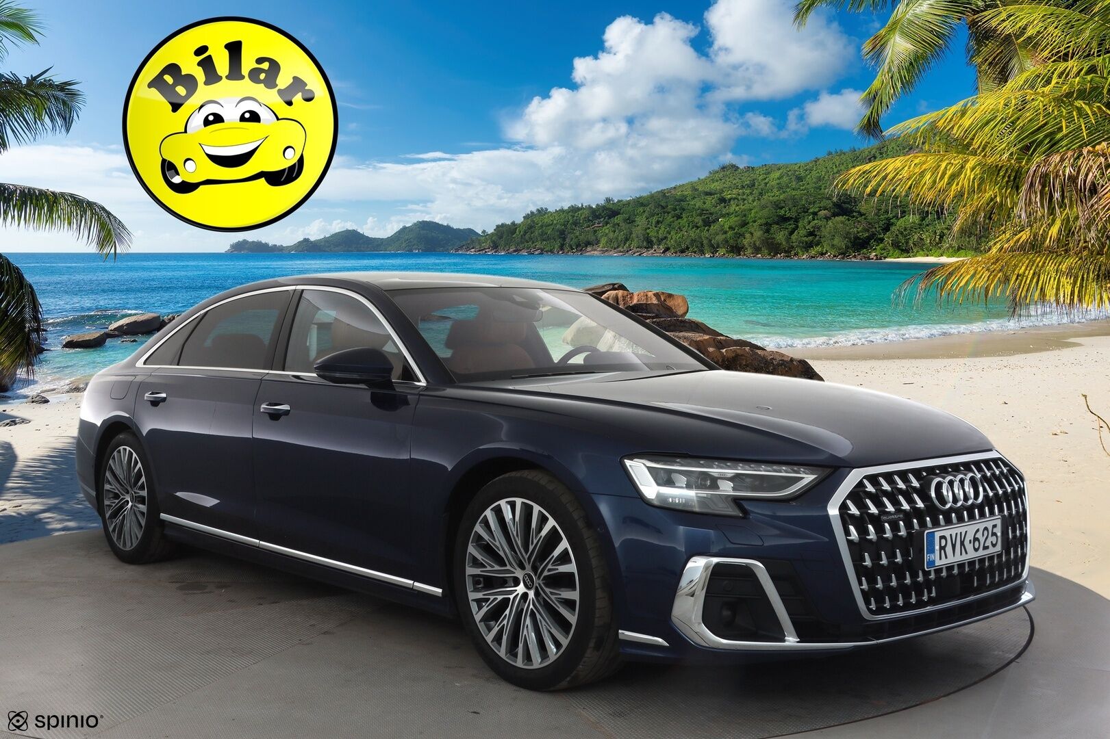Audi A8 2023 Sedan Lang 60 TFSI e quattro tiptronic - | Nelipyöräohjaus | Imuovet | B&O Advanced 3D | ACC | Night vision | HD Matrix | Ilm. muistipenkit takana hieronnalla | Comfort penkki hieronnalla | Takanäytöt | HUD | 360° | Merkkihuollettu | ALV | 