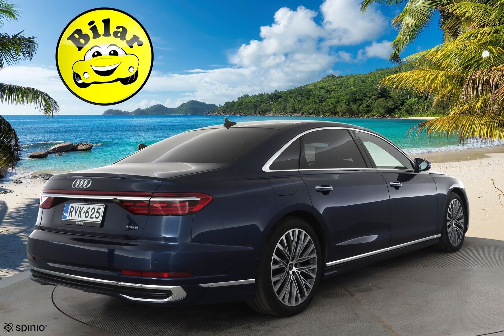 Audi A8 2023 Sedan Lang 60 TFSI e quattro tiptronic - | Nelipyöräohjaus | Imuovet | B&O Advanced 3D | ACC | Night vision | HD Matrix | Ilm. muistipenkit takana hieronnalla | Comfort penkki hieronnalla | Takanäytöt | HUD | 360° | Merkkihuollettu | ALV | 