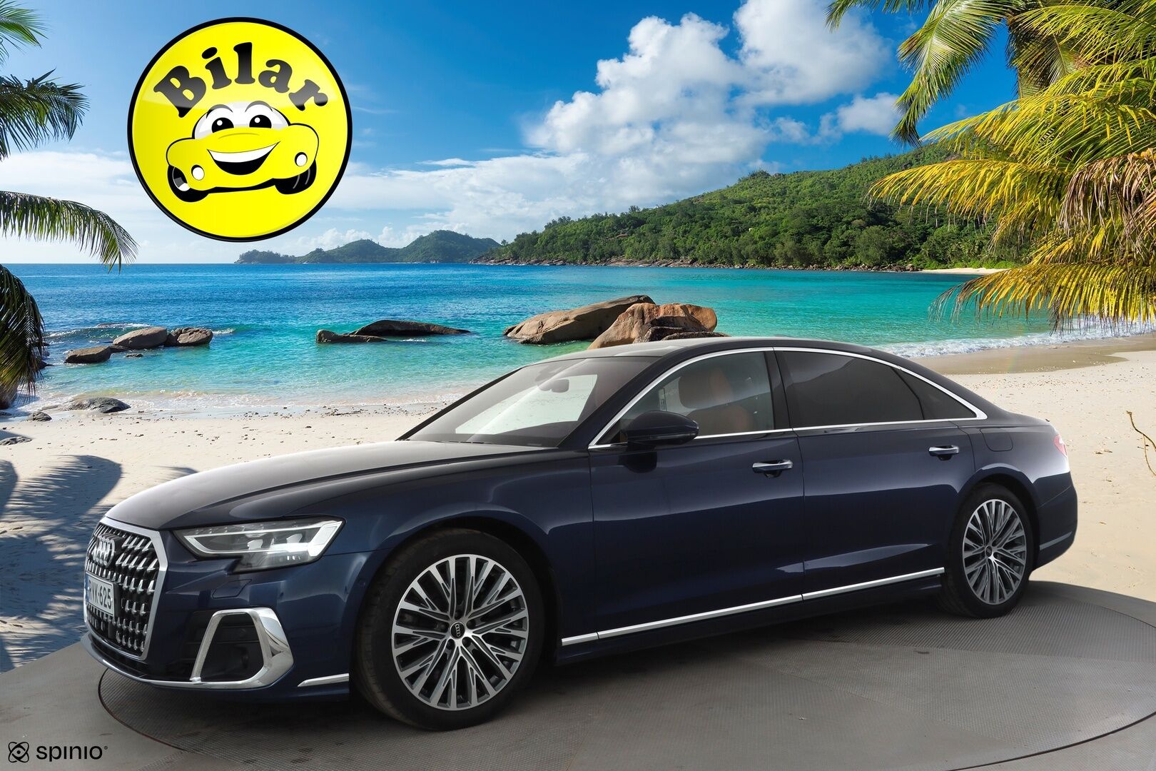 Audi A8 2023 Sedan Lang 60 TFSI e quattro tiptronic - | Nelipyöräohjaus | Imuovet | B&O Advanced 3D | ACC | Night vision | HD Matrix | Ilm. muistipenkit takana hieronnalla | Comfort penkki hieronnalla | Takanäytöt | HUD | 360° | Merkkihuollettu | ALV | 