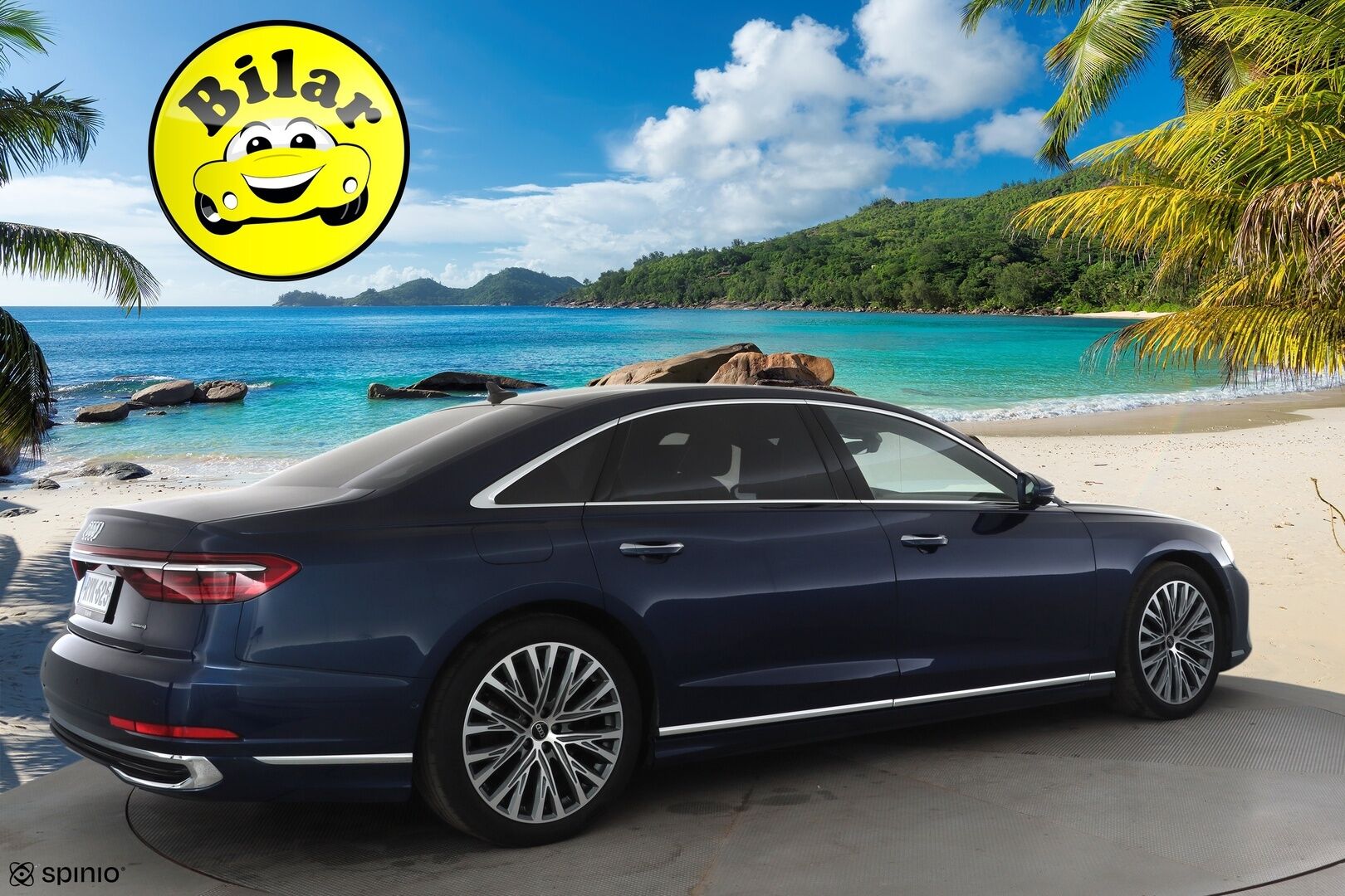 Audi A8 2023 Sedan Lang 60 TFSI e quattro tiptronic - | Nelipyöräohjaus | Imuovet | B&O Advanced 3D | ACC | Night vision | HD Matrix | Ilm. muistipenkit takana hieronnalla | Comfort penkki hieronnalla | Takanäytöt | HUD | 360° | Merkkihuollettu | ALV | 