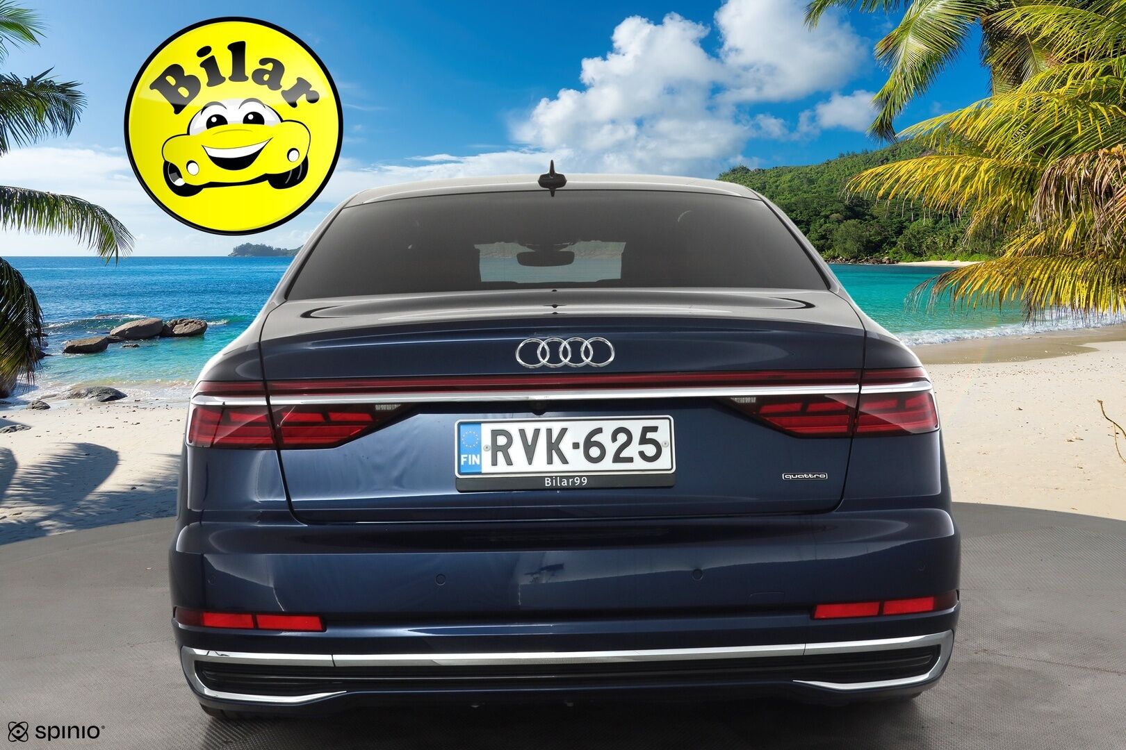 Audi A8 2023 Sedan Lang 60 TFSI e quattro tiptronic - | Nelipyöräohjaus | Imuovet | B&O Advanced 3D | ACC | Night vision | HD Matrix | Ilm. muistipenkit takana hieronnalla | Comfort penkki hieronnalla | Takanäytöt | HUD | 360° | Merkkihuollettu | ALV | 