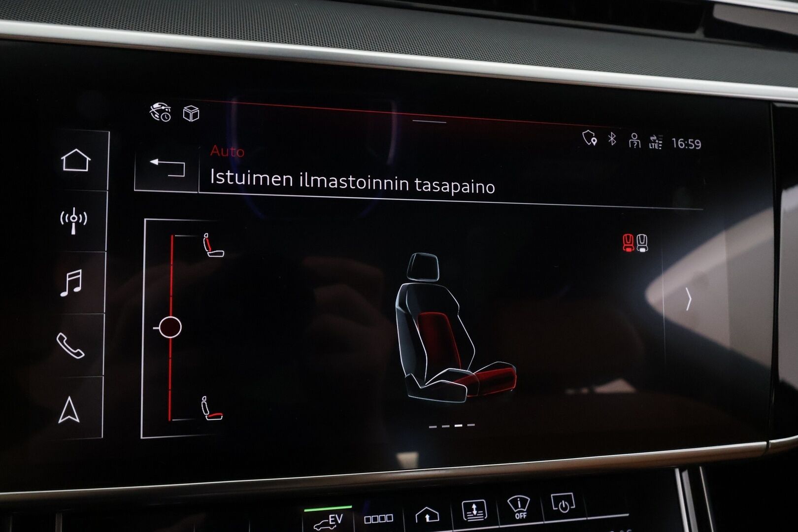 Audi A8 2023 Sedan Lang 60 TFSI e quattro tiptronic - | Nelipyöräohjaus | Imuovet | B&O Advanced 3D | ACC | Night vision | HD Matrix | Ilm. muistipenkit takana hieronnalla | Comfort penkki hieronnalla | Takanäytöt | HUD | 360° | Merkkihuollettu | ALV | 