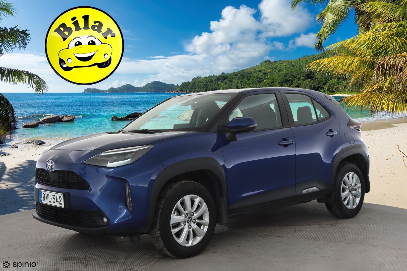 Toyota Yaris Cross 2024 1,5 Hybrid Active - | ACC | LED | LTA | P.kamera | Keyless | Navi | Apple & Android | Lämm. ratti | Aut. ilmastointi | 2x renkaat aluin | Merkkihuollot | Suomiauto | 