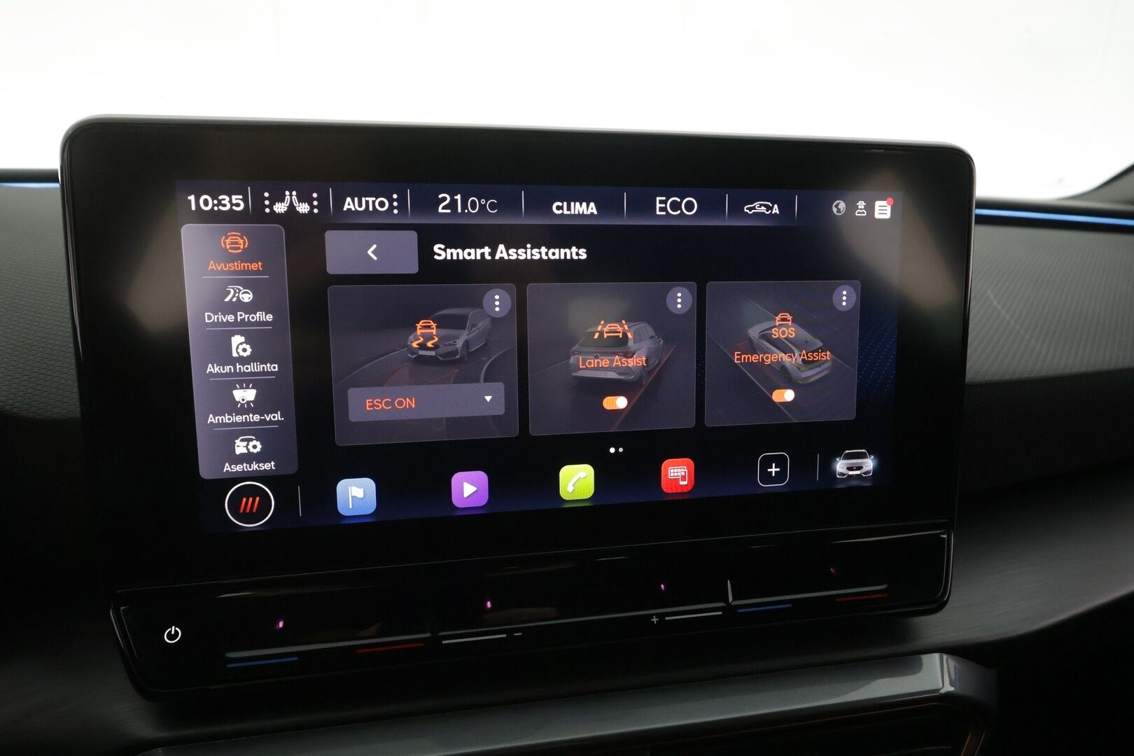 CUPRA Leon Sportstourer 2021 1,4 PHEV 180 kW e-HYBRID DSG - | ACC | Muistipenkki | DCC | Sporttipenkit | Puolinahat | P.kamera | Ambient | Keyless | Side assist | Sähk. takaluukku | Lämm. ratti | 