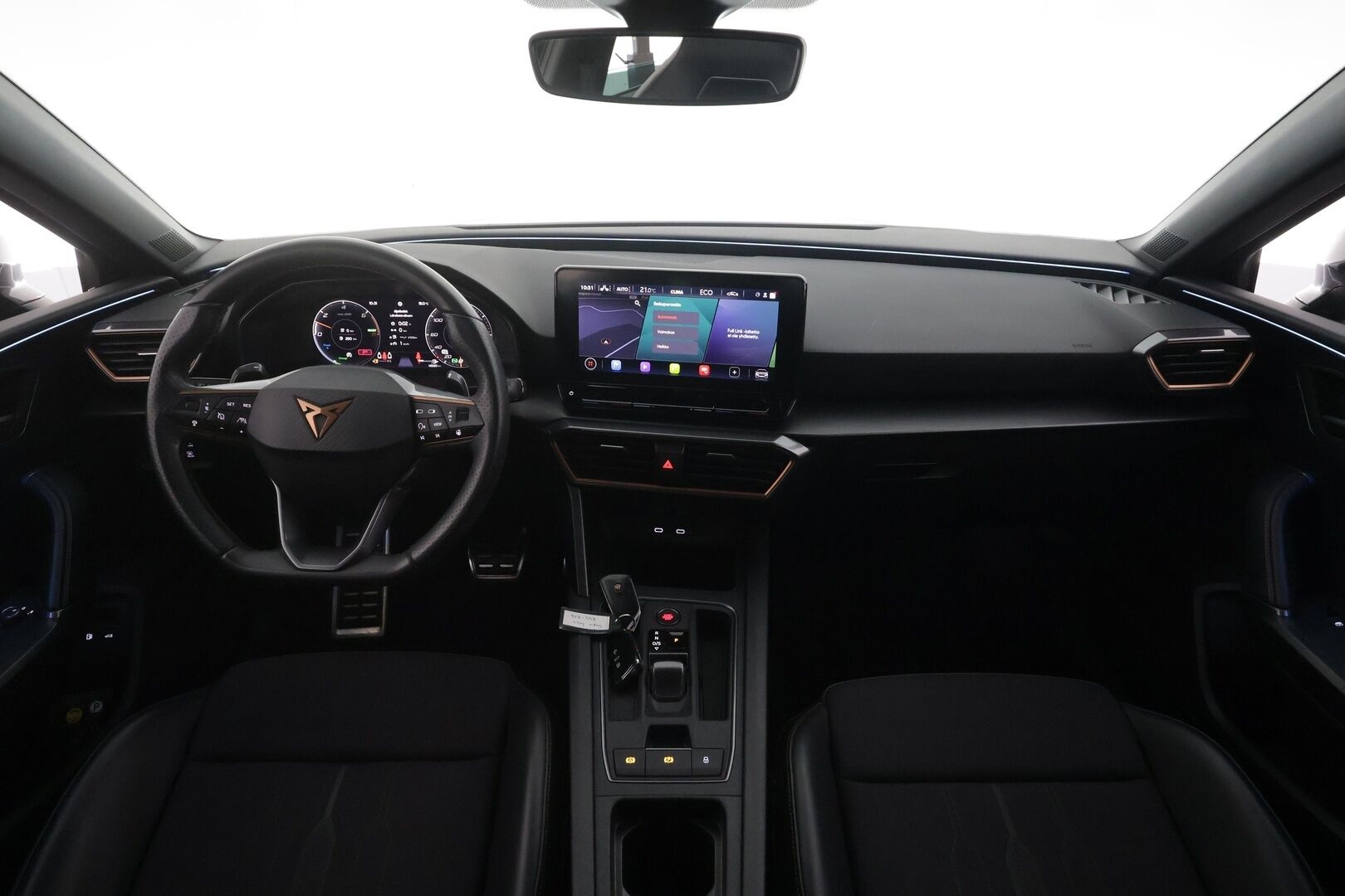 CUPRA Leon Sportstourer 2021 1,4 PHEV 180 kW e-HYBRID DSG - | ACC | Muistipenkki | DCC | Sporttipenkit | Puolinahat | P.kamera | Ambient | Keyless | Side assist | Sähk. takaluukku | Lämm. ratti | 