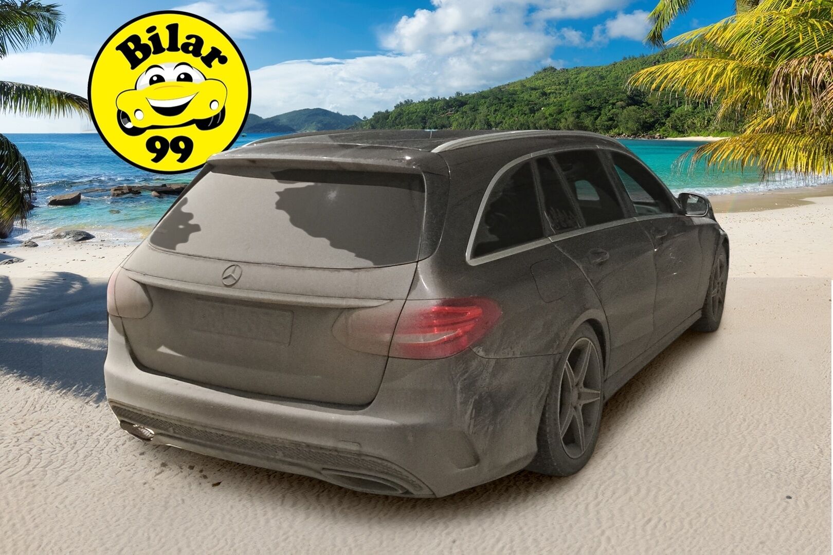 Mercedes-Benz C 2015 C 220 BLUETEC AMG-Styling - YritysOutlet - Myydään vain yrityksille - Burmester / S-Koukku / Lohko / HUD / Blis / ILS-Led / P-Kamera!