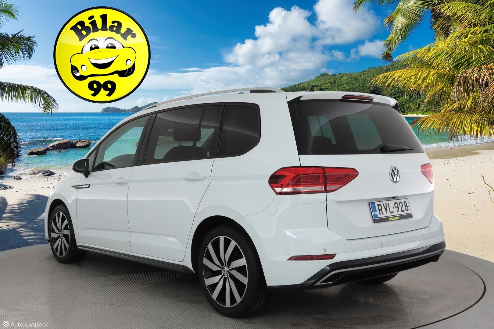Volkswagen Touran 2020 R-Line 1,5 TSI EVO 110 kW DSG 7-P **Koukku / Adapt.Vakkari / P.kamera / LED-valot / Hierovat Penkit / KeylessGO** - 3,99 % KORKOTARJOUS TÄHÄN AUTOON - Kahdet renkaat