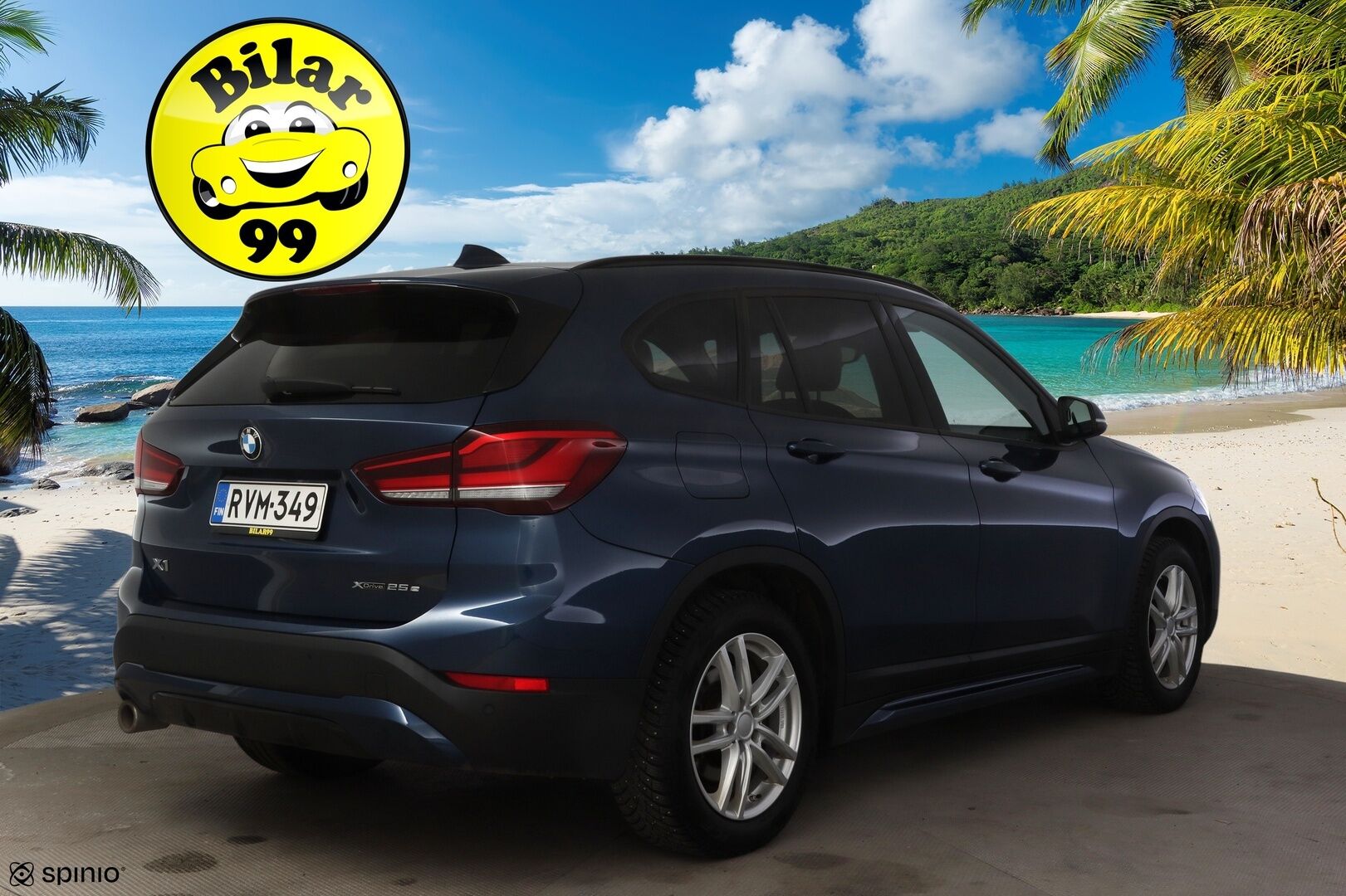 BMW X1 2021 F48 xDrive25e A Business Sport * Adapt. LED / HUD / Nahkasisusta / Hifit / Ambient / Koukku  * - * Siistikuntoinen / Hyvät varusteet / Akku kuntotarkastettu Soh 90,6% *