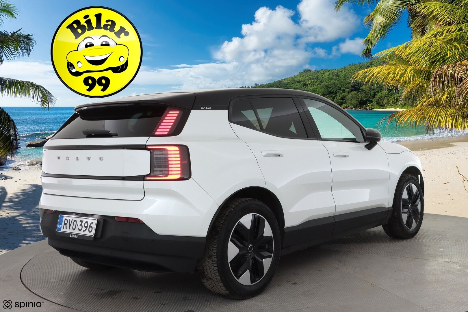 Volvo EX30 2024 Single Extended Range Plus * H&K / ILP / Koukku / Pilot Assist / LED / P.Kamera / Google Maps / Keyless * - 1-om Suomi-auto / Merkkihuollot