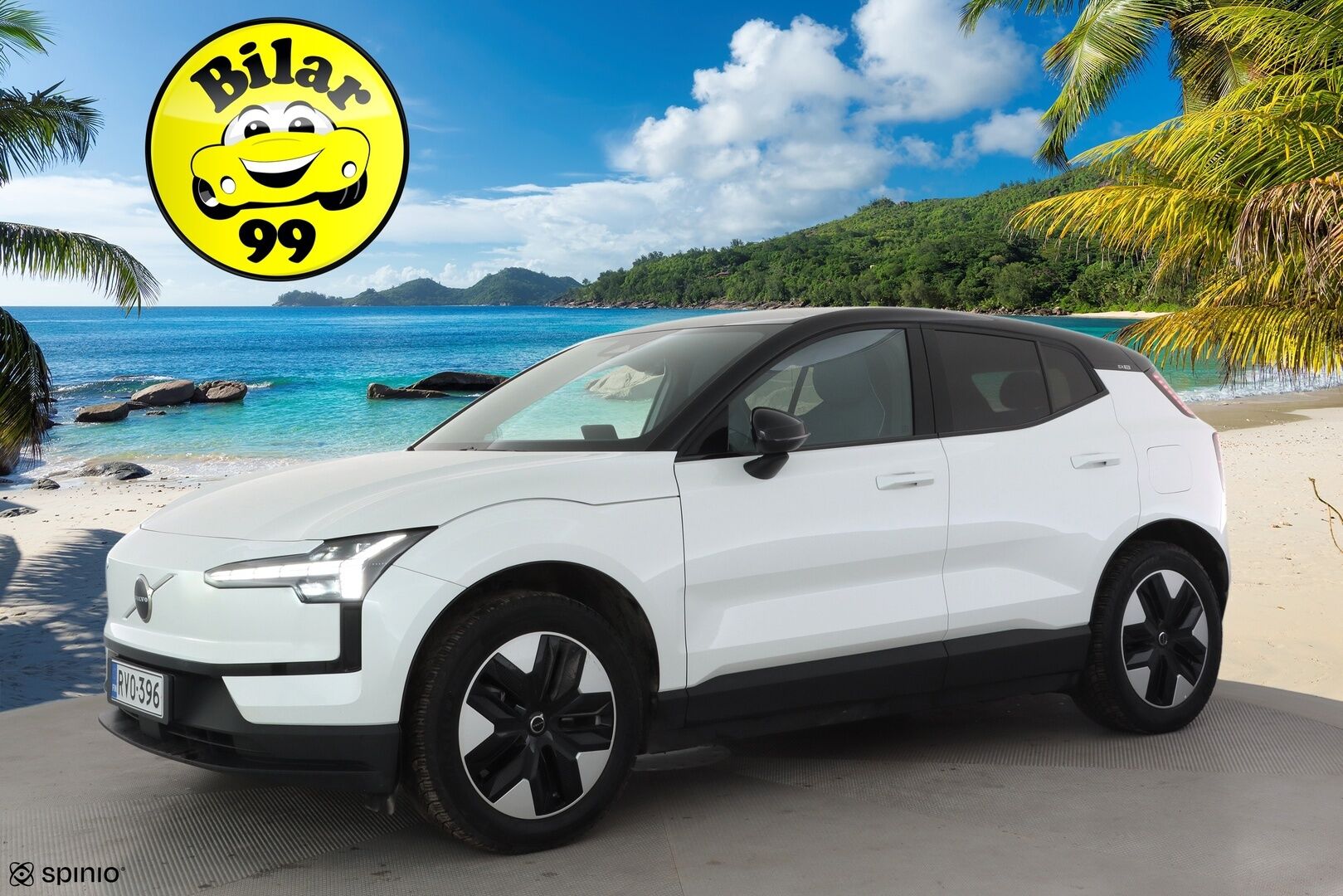 Volvo EX30 2024 Single Extended Range Plus * H&K / ILP / Koukku / Pilot Assist / LED / P.Kamera / Google Maps / Keyless * - 1-om Suomi-auto / Merkkihuollot