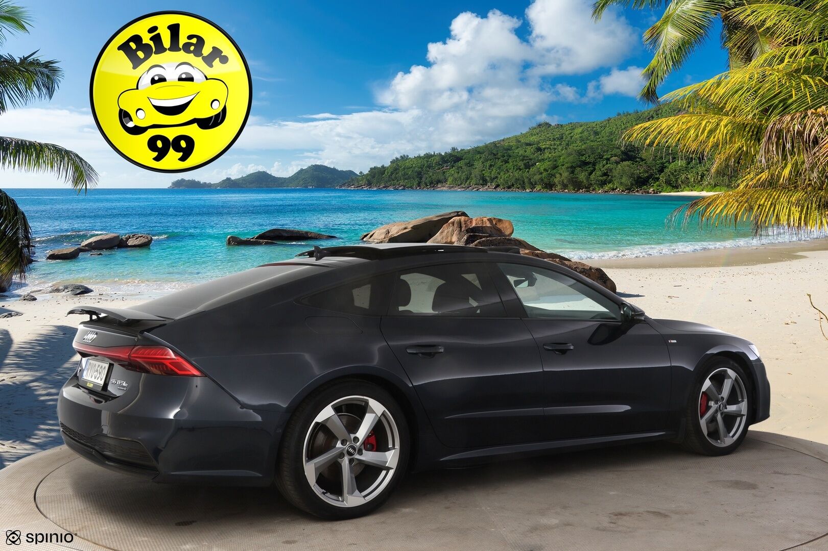 Audi A7 2020 Business Sport 55 TFSI e quattro S tronic S-Line * Bang & Olufsen / ACC / Panorama / 360-Kamera / HD Matrix LED * - * Todella näyttävä ja hyvin varusteltu, merkkihuollettu yksilö! *