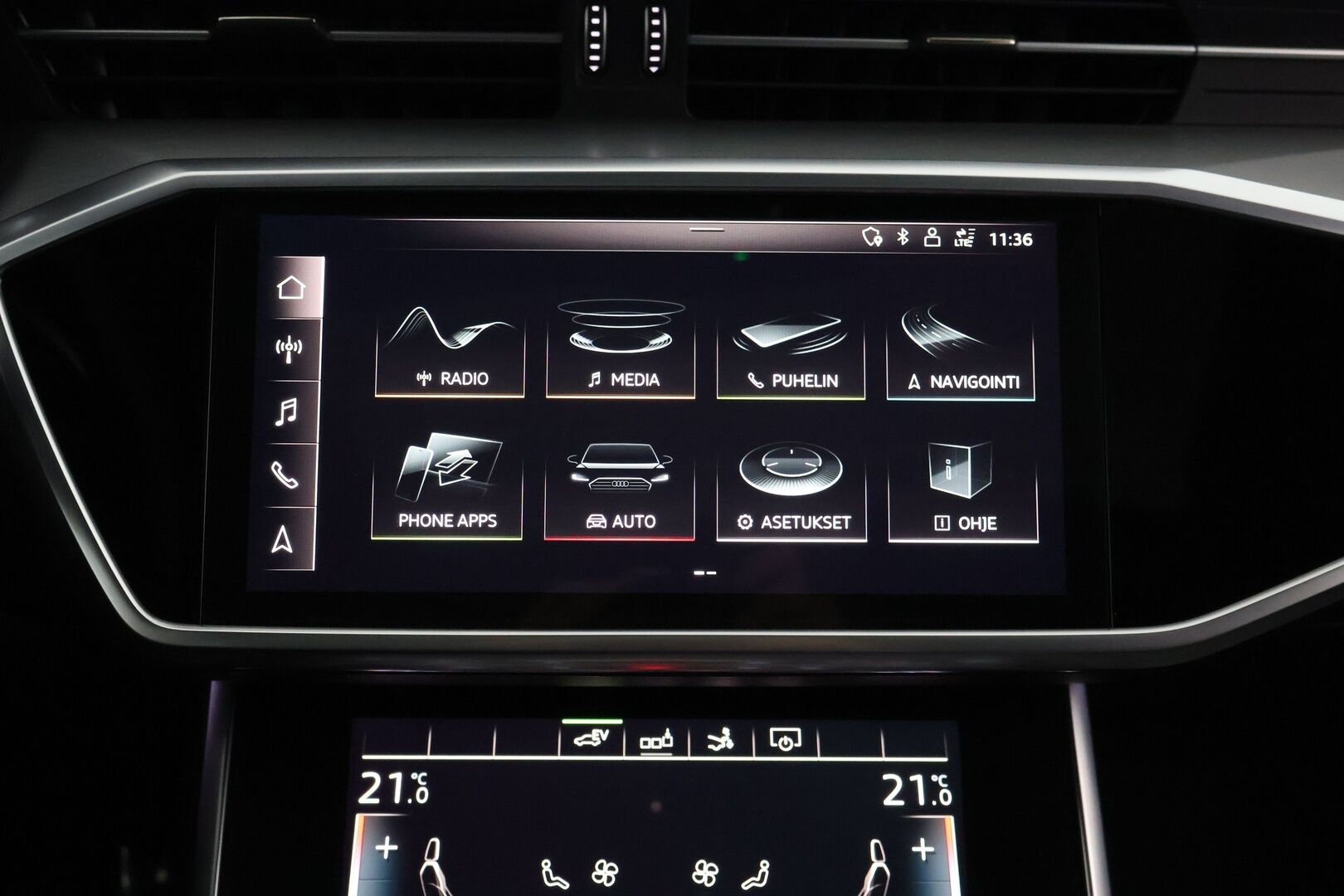 Audi A7 2020 Business Sport 55 TFSI e quattro S tronic S-Line - | Laser-Matrix | 360° | Bang&Olufsen | Kattoluukku | Apple&Android | Flat Bottom | Virtual Cockpit
