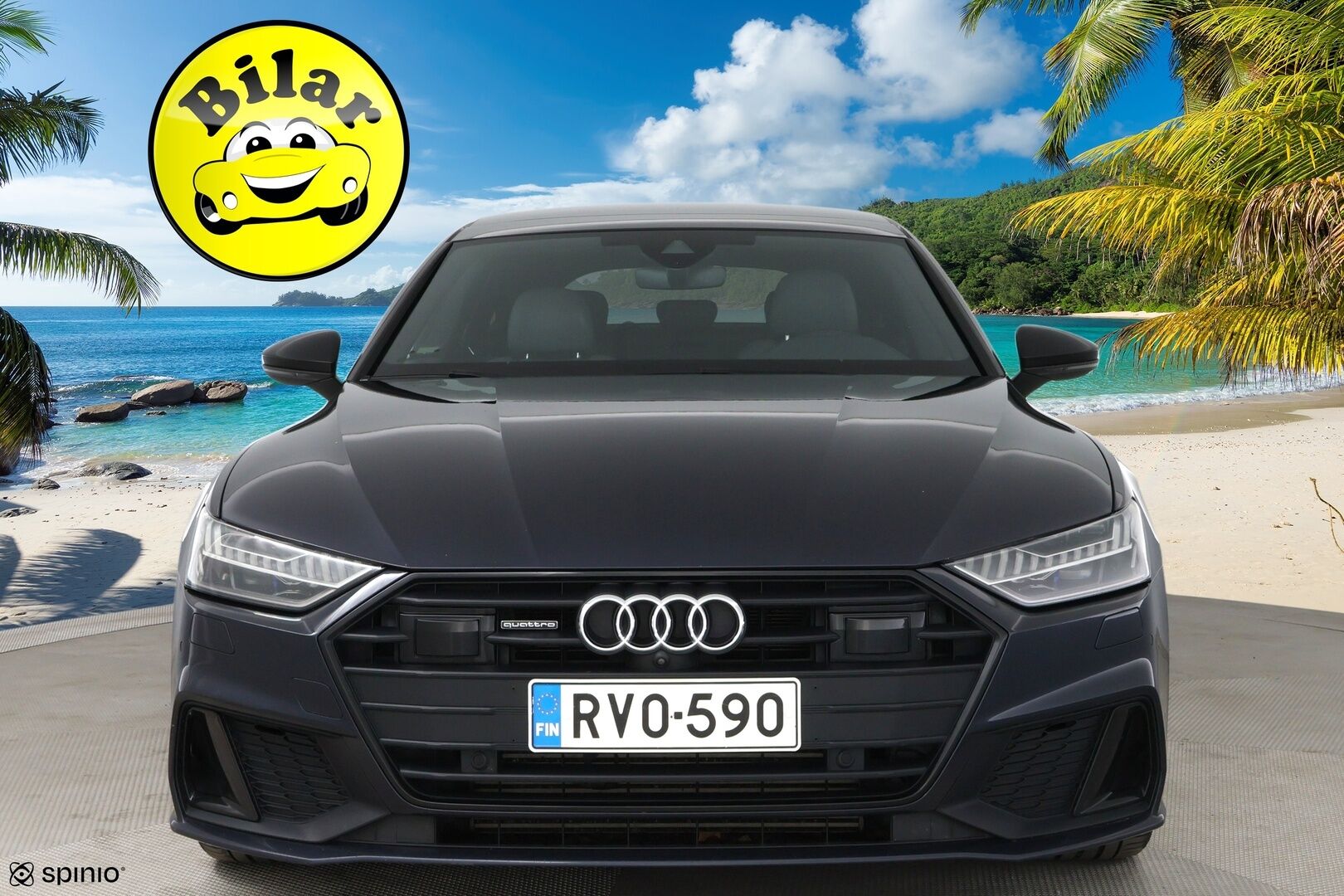 Audi A7 2020 Business Sport 55 TFSI e quattro S tronic S-Line - | Laser-Matrix | 360° | Bang&Olufsen | Kattoluukku | Apple&Android | Flat Bottom | Virtual Cockpit