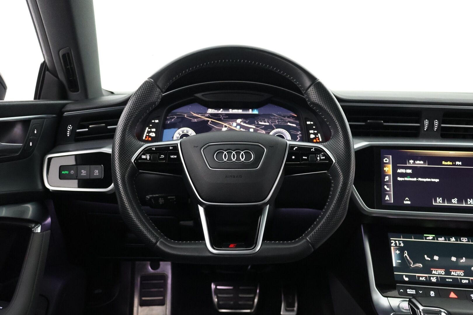 Audi A7 2020 Business Sport 55 TFSI e quattro S tronic S-Line - | Laser-Matrix | 360° | Bang&Olufsen | Kattoluukku | Apple&Android | Flat Bottom | Virtual Cockpit