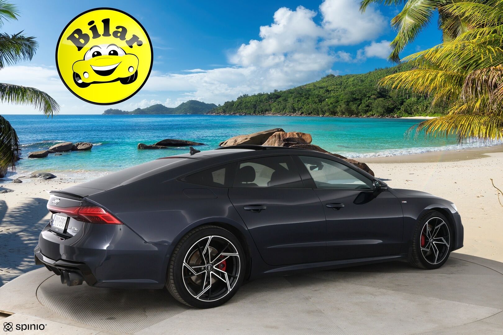 Audi A7 2020 Business Sport 55 TFSI e quattro S tronic S-Line - | Laser-Matrix | 360° | Bang&Olufsen | Kattoluukku | Apple&Android | Flat Bottom | Virtual Cockpit