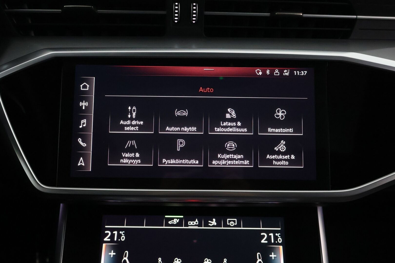 Audi A7 2020 Business Sport 55 TFSI e quattro S tronic S-Line - | Laser-Matrix | 360° | Bang&Olufsen | Kattoluukku | Apple&Android | Flat Bottom | Virtual Cockpit