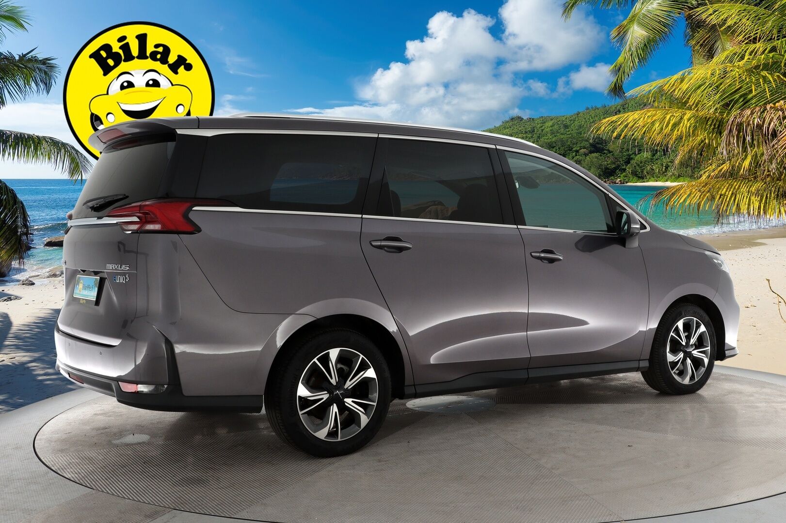 MAXUS EUNIQ 2021 5 Grand Wagon 7 paikkainen - Exclusive - ACC | Nahkasisusta | Sähköpenkki | 360-Kamera | Apple Carplay 