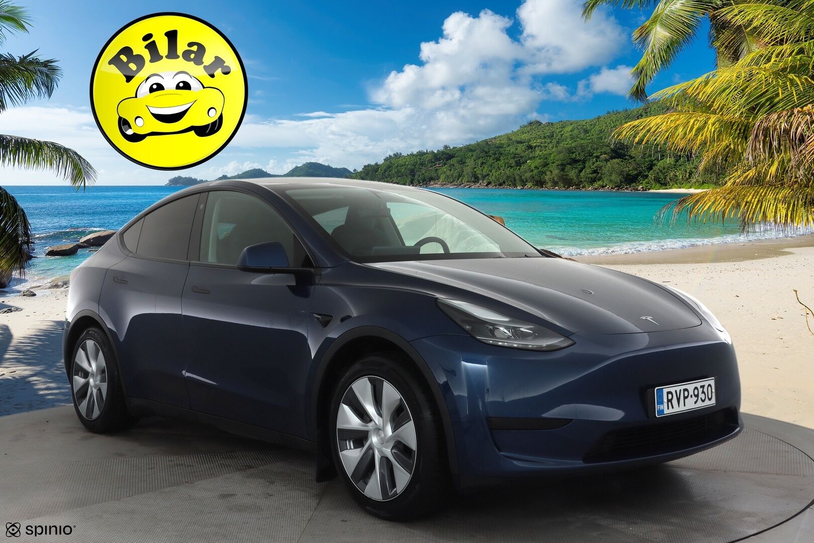 Tesla Model Y 2024 RWD - | ILP | Koukku | ACC | Lasikatto | Matrix | P.Kamera | Muistipenkki | Premium Audio | Navi | Kaistavahti | Keyless | 1-om Suomi-auto | Kahdet renkaat | 2x Latauskaapelit |